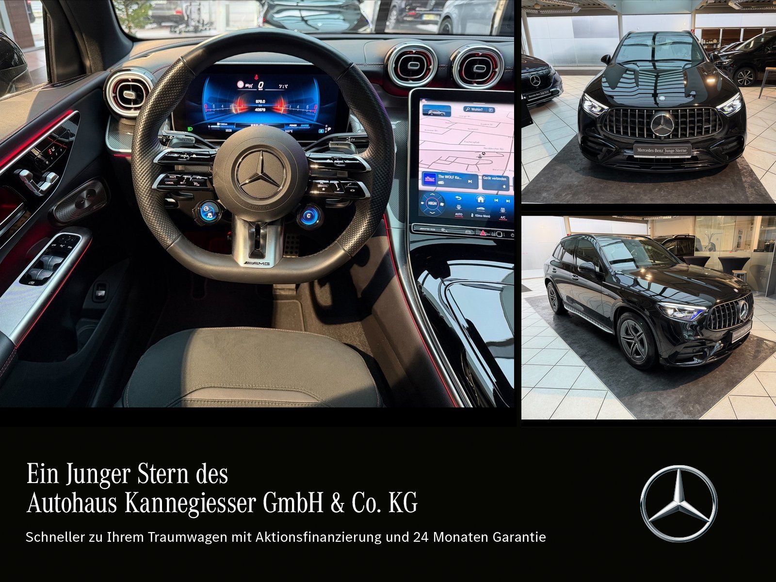 Mercedes-Benz GLC 43 4M AMG-NIGHT*PANO-DACH*AHK*BURMESTER*2024