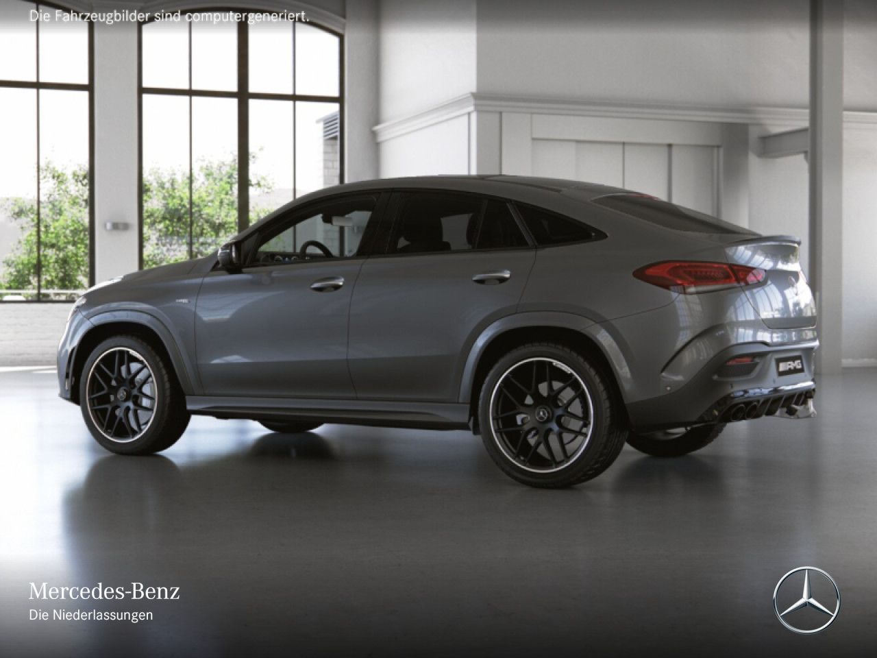 Mercedes-Benz GLE53AMG 4M+ Coupé/Perf-AGA/Ride+/Pano/22"/Burm