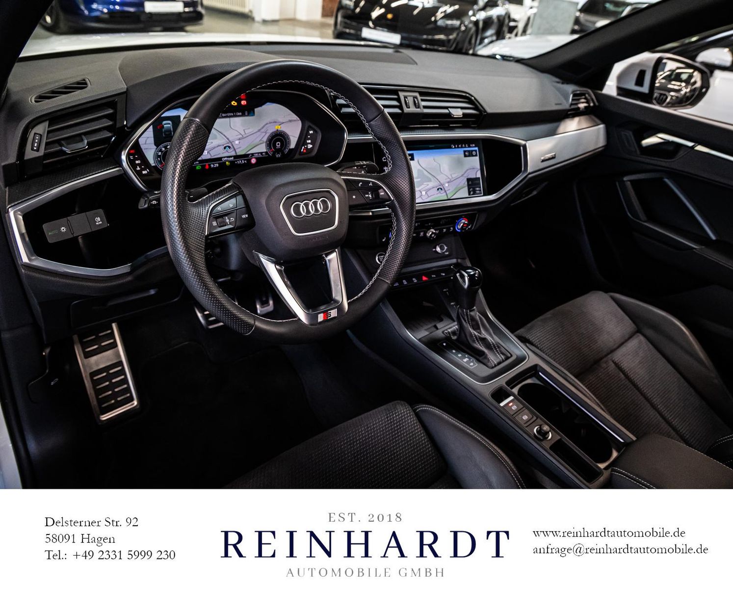 Audi Q3 SPORTBACK 40TFSi Q S LINE BLACK - Samsaru's Car Outlet