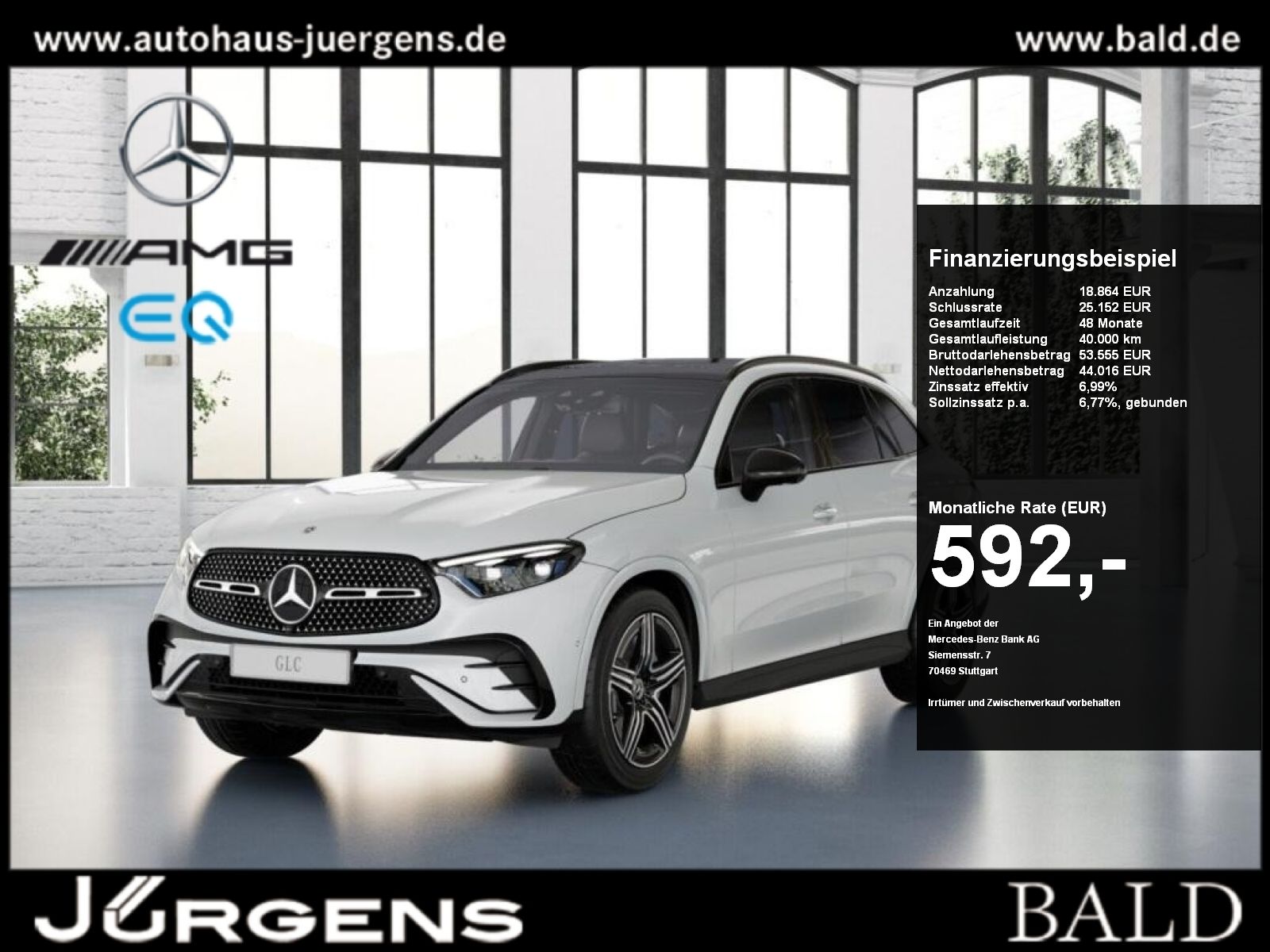 Mercedes-Benz GLC 300 4M AMG-Sport/Pano/Technik/Night/Burm/360