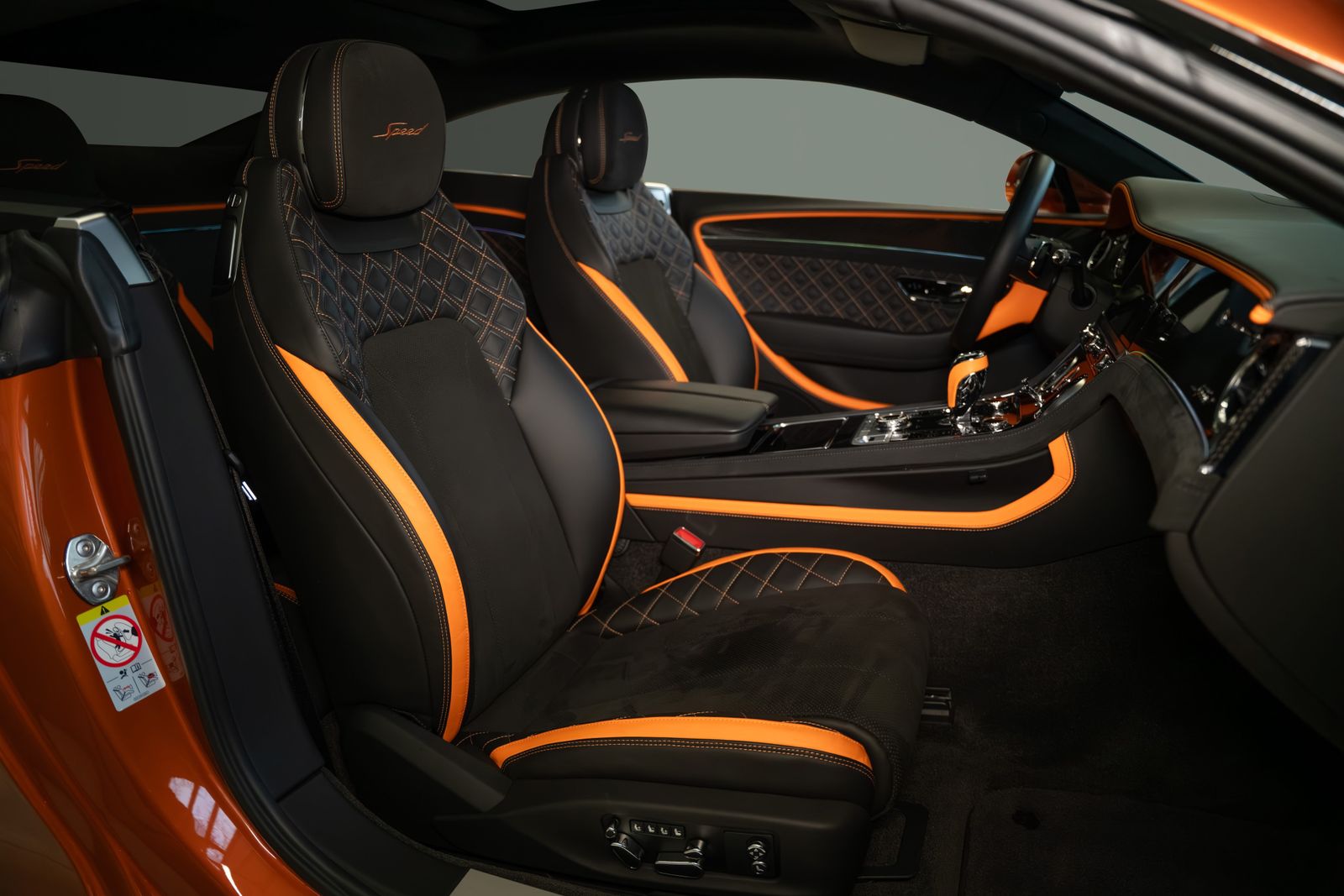 Bentley Continental GT Speed W12 Mandarin Hide Mulliner