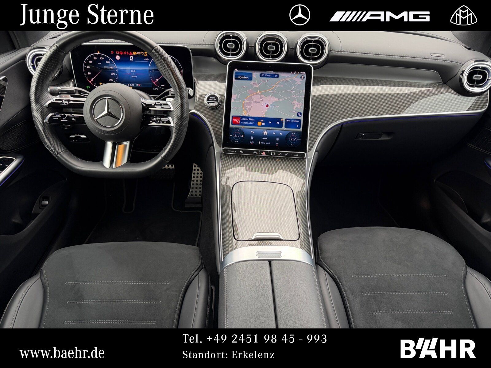 Mercedes-Benz GLC 300 d 4M Coupé AMG+Night/Pano/360°/AHK/LMR20