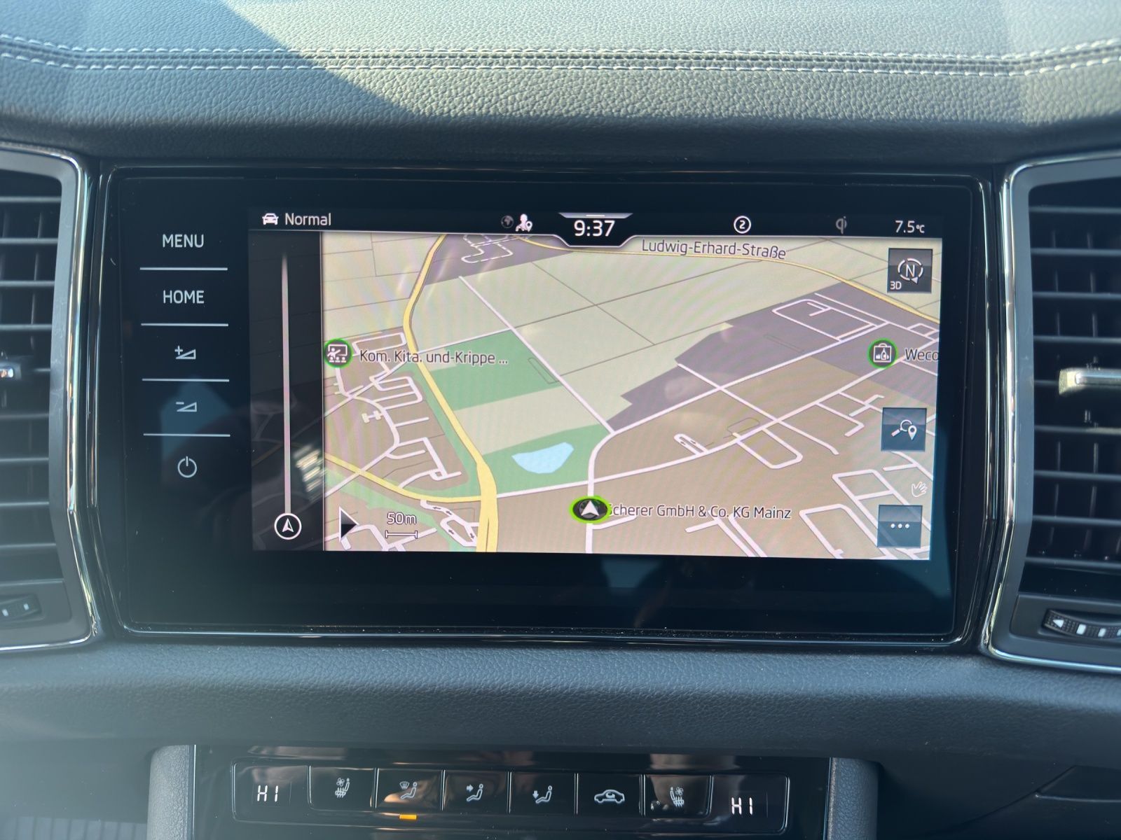 Skoda Kodiaq 2.0 TDI L&K 4x4 Navi, AHK, DCC, STHZ, Led