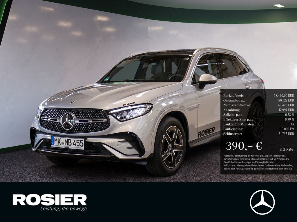 Mercedes-Benz GLC 220 d 4M AMG Edition AHK Distr. LED Pano Nav