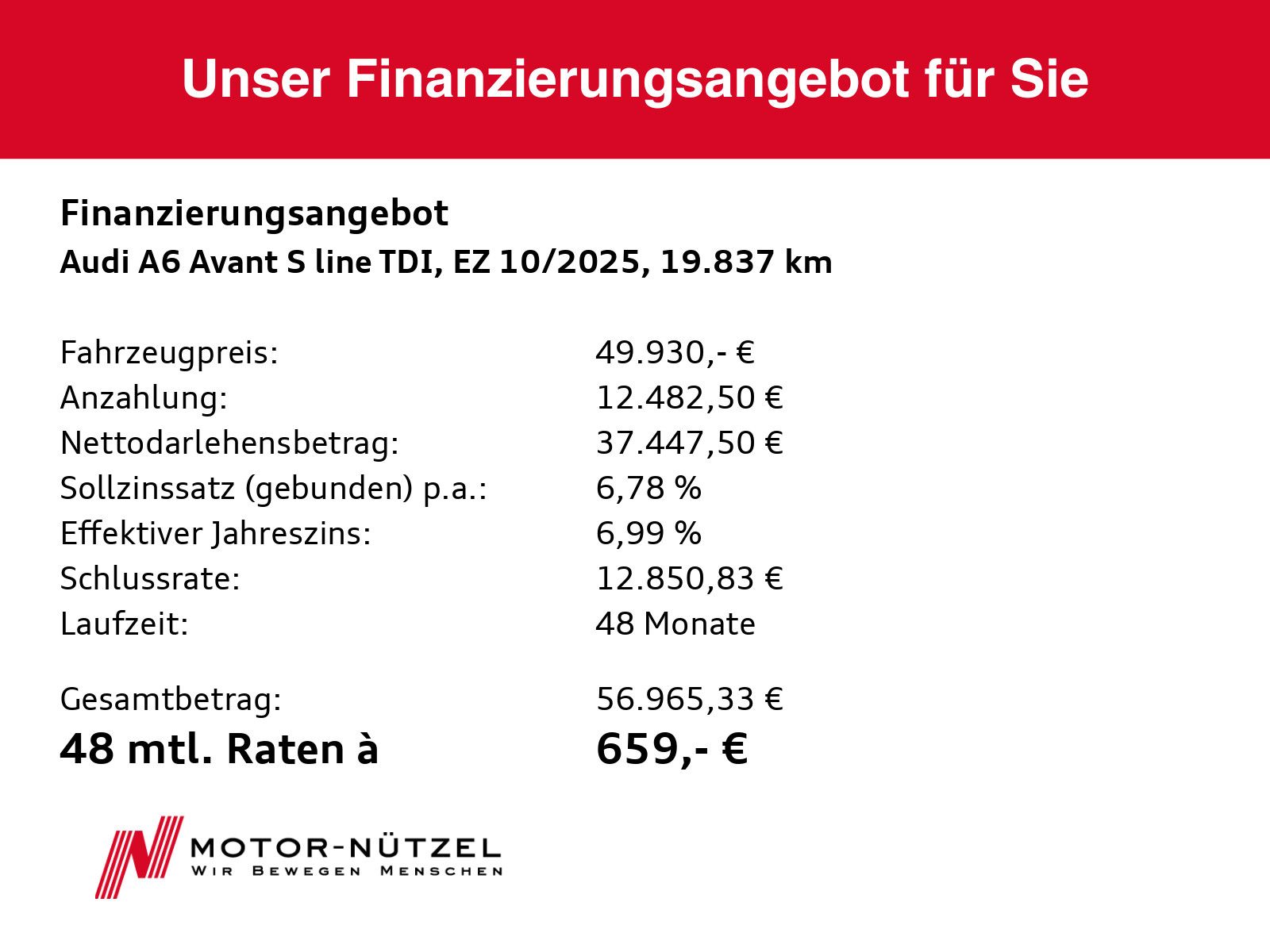 Audi A6 Avant 50 TDI QU S-LINE MATRIX+RFK+ACC+AHK+20"