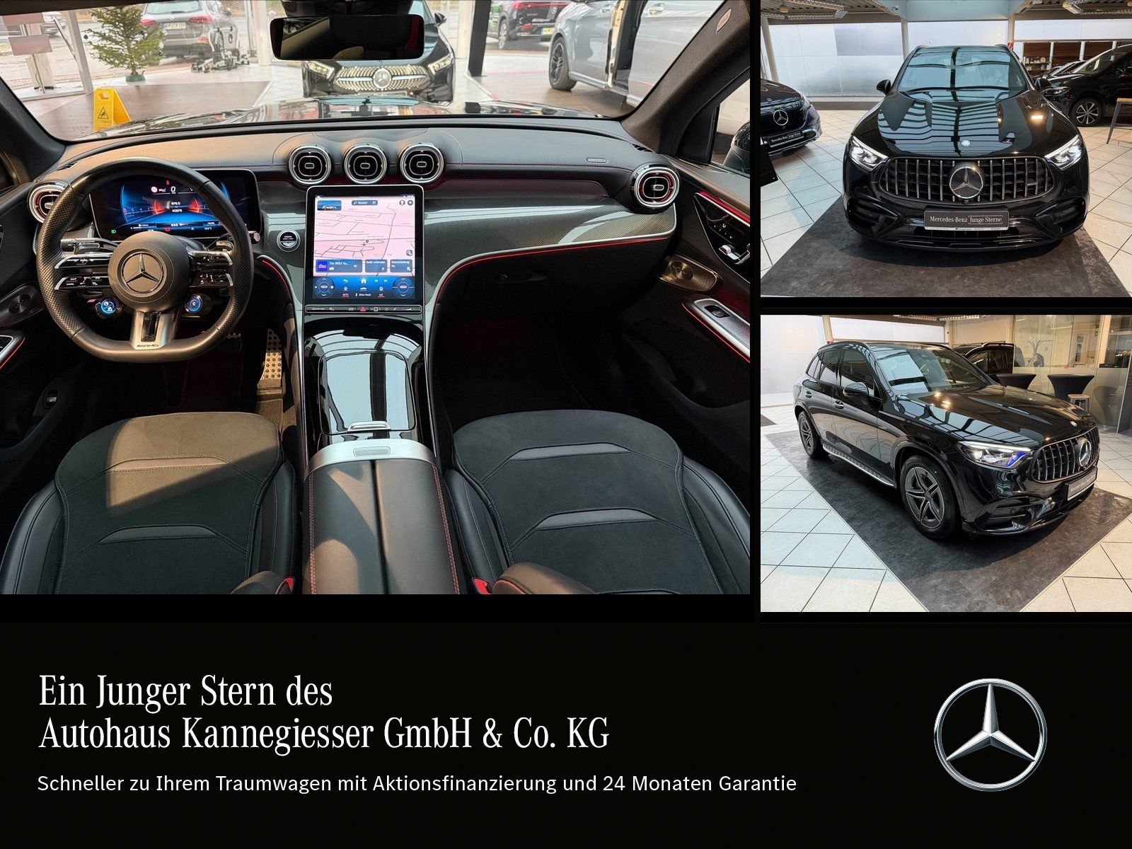 Mercedes-Benz GLC 43 4M AMG-NIGHT*PANO-DACH*AHK*BURMESTER*2024