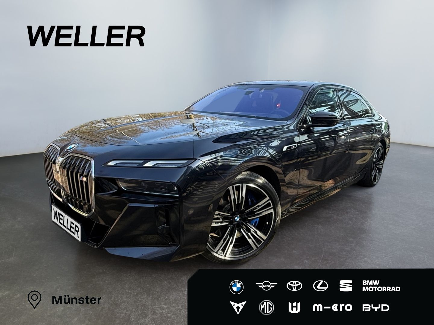 BMW M760 e xDr *Matrix*Pano*Massage*Inno*HUD*B&W*StH