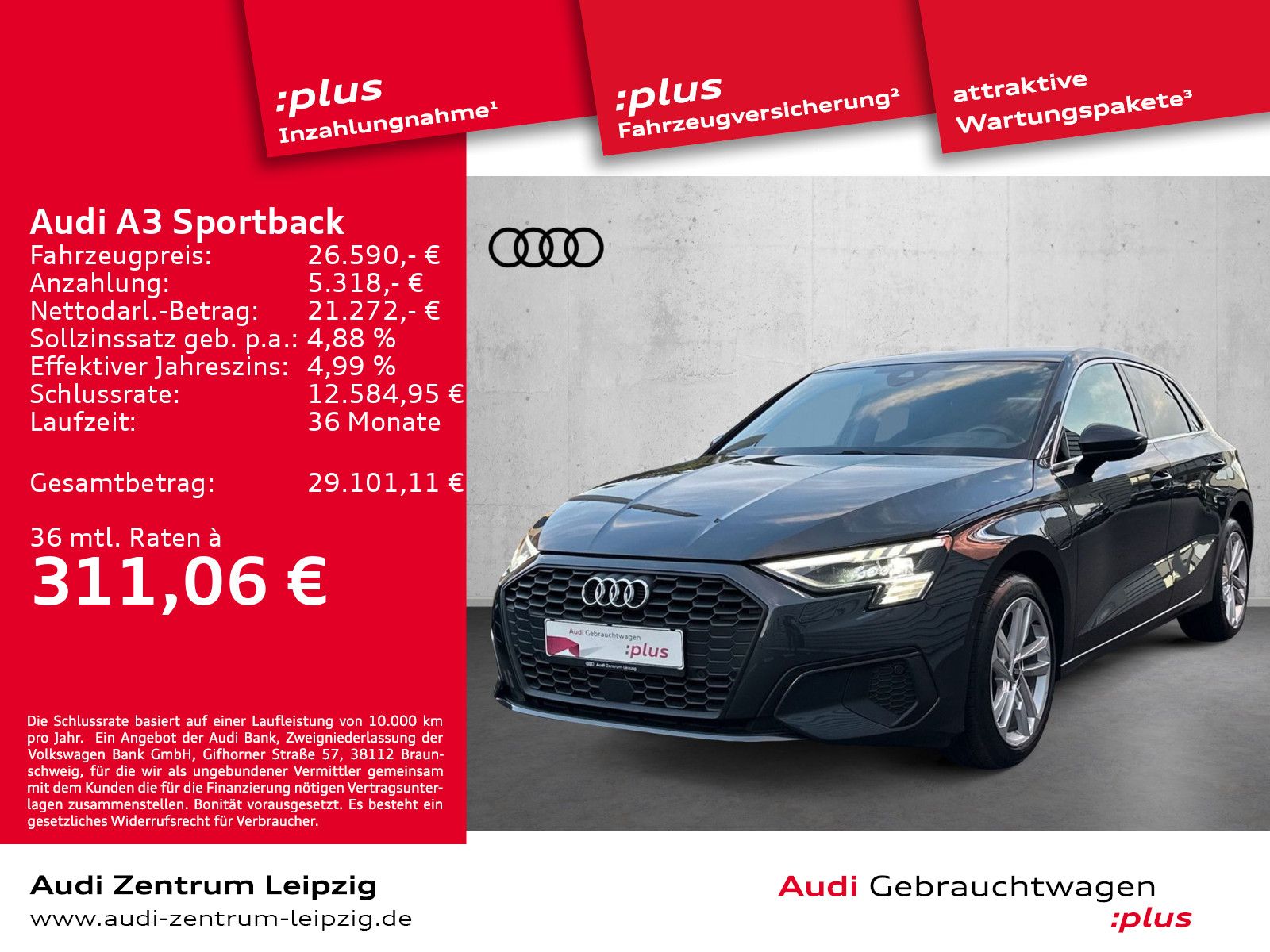 Audi A3 Sportback 40 TFSIe *Matrix*HuD*Business*