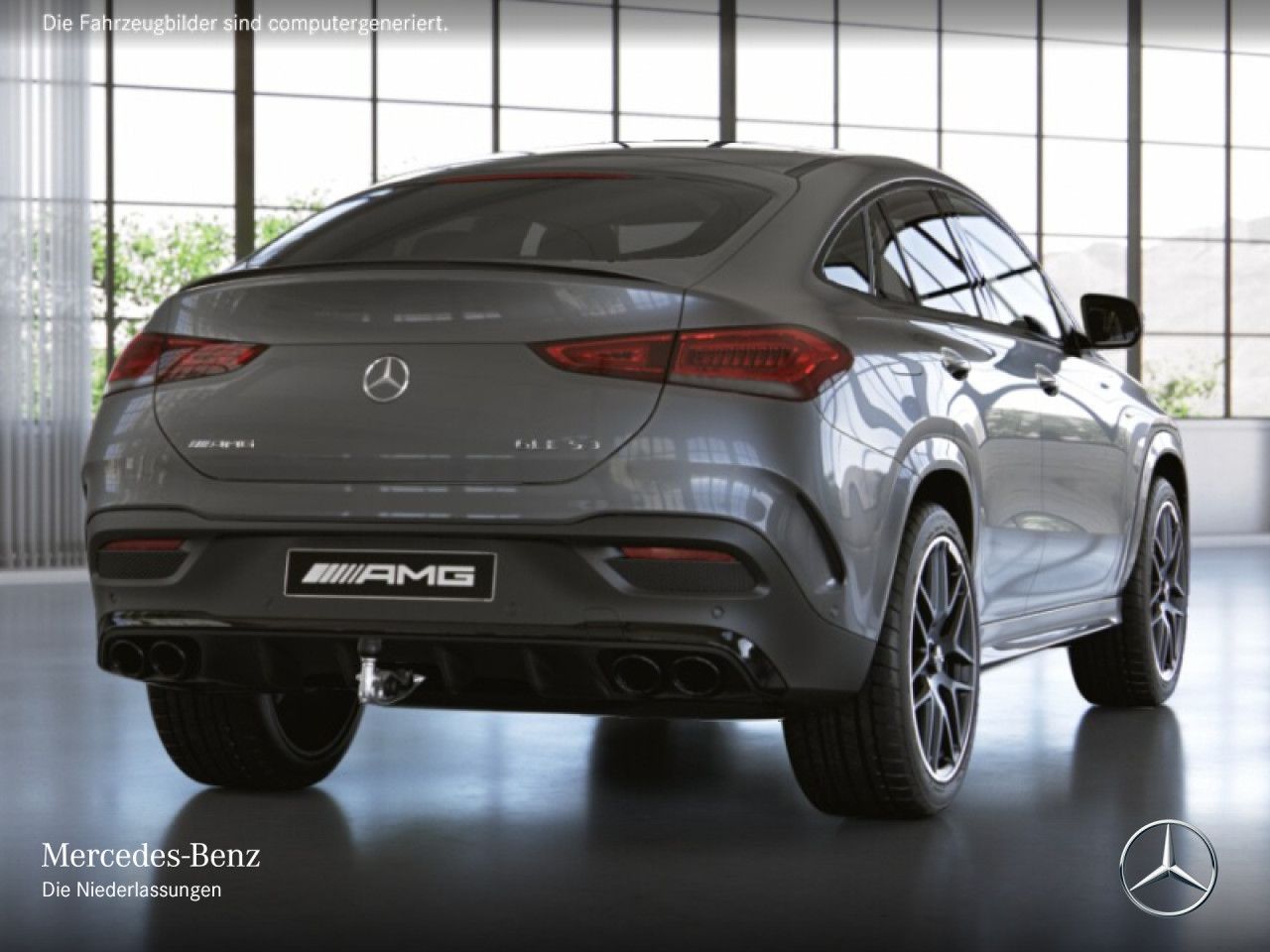 Mercedes-Benz GLE53AMG 4M+ Coupé/Perf-AGA/Ride+/Pano/22"/Burm