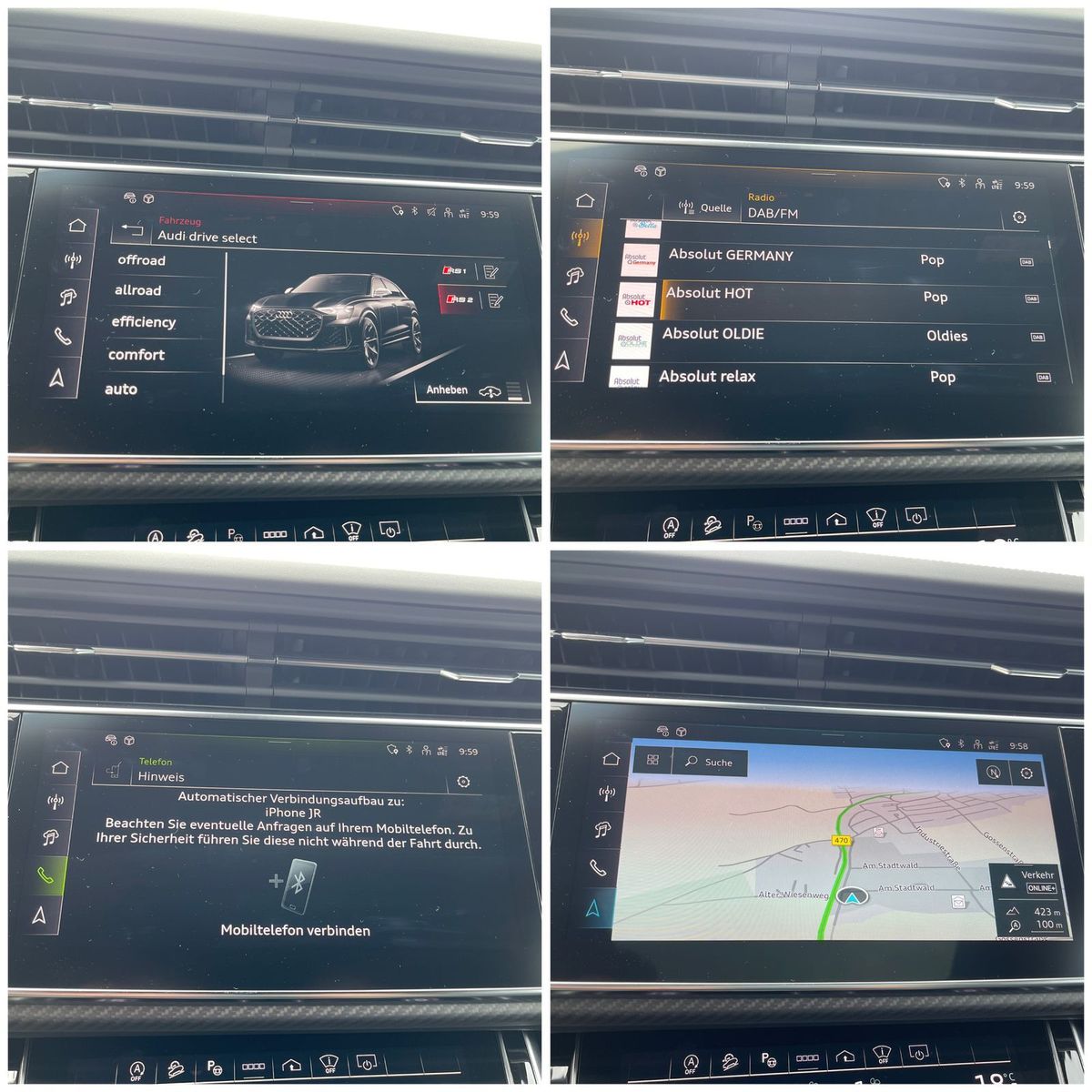 Audi RSQ8 exclusive+B&Oadvanced+Pano+Standhzg