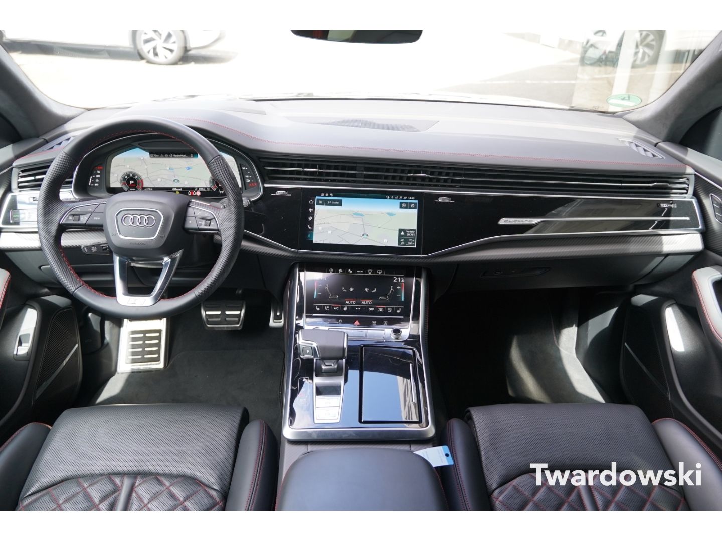 Audi Q8 S line Luftf. AHK PANO Matrix HUD B&O Allr.le