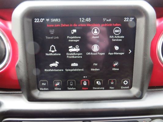 Jeep Wrangler Unlimited Rubicon Leder RFK Alpine DAB