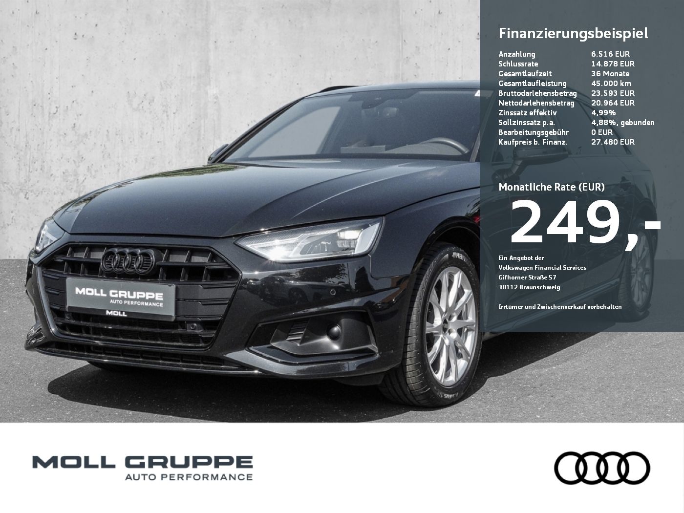 Audi A4 Avant 30 TDI s tronic Advanced - Samsaru's Car Outlet