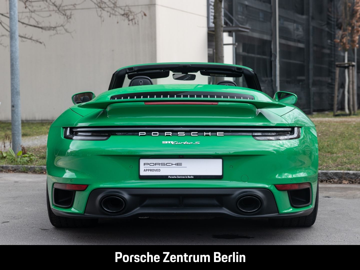 Porsche 992 911 Turbo S Cabrio Sportabgas Liftsystem-VA