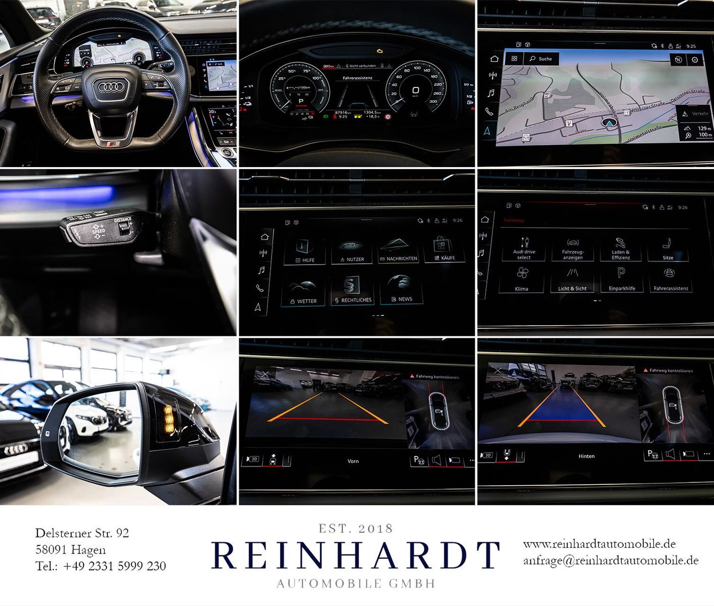 Audi Q7 60TFSIe 2x S LINE BLACK/ACC/PANO/360°/SIDE/VC
