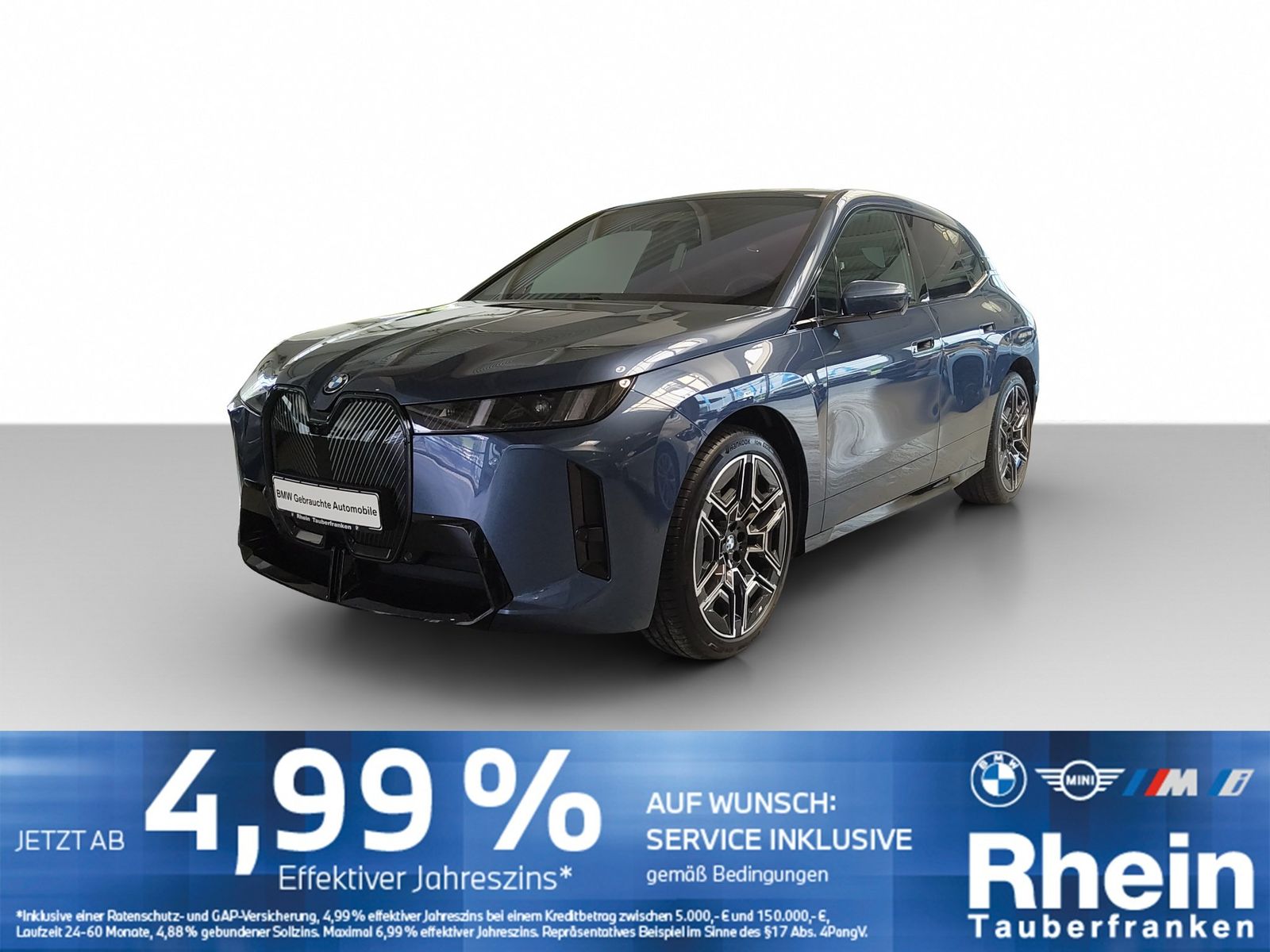 BMW iX xDr.60 M Sport AHK/LUFT/INT/hk/SofC/S-LÜFT