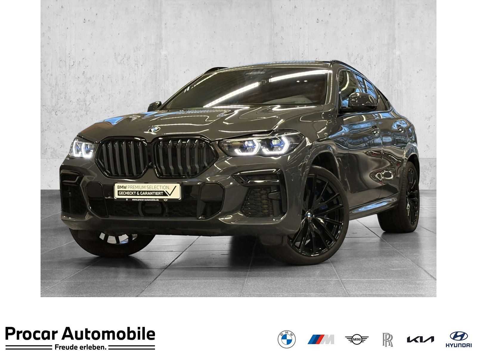 BMW X6 xDrive40d M Sport DA Prof PA+ Laser Pano 22" 