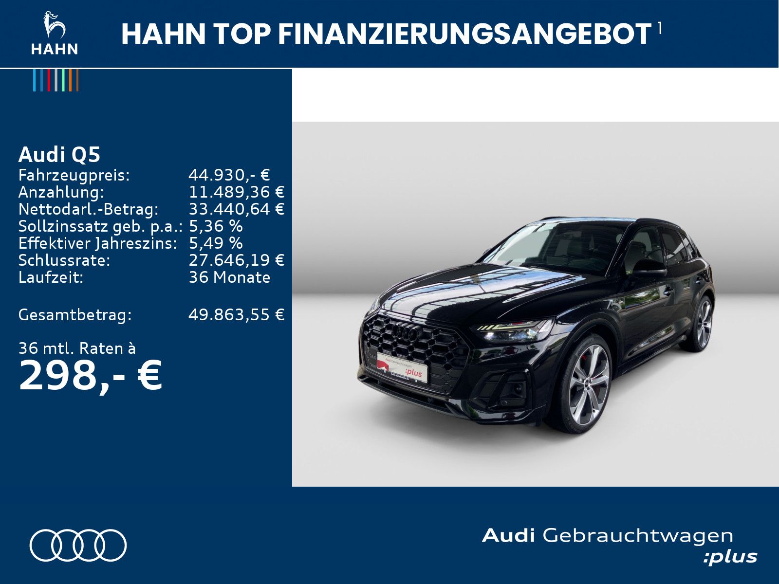 Audi Q5 45TFSI quattro tip-trc S-Line Standh Pano HUD