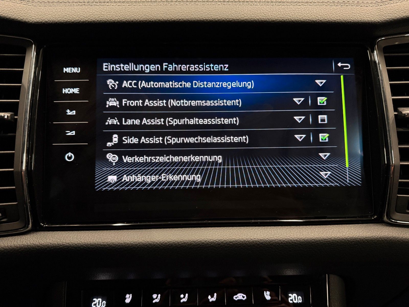 Skoda Kodiaq L&K 4x4 *LEDER*MASSAGE*360*AHK*Standhzg*