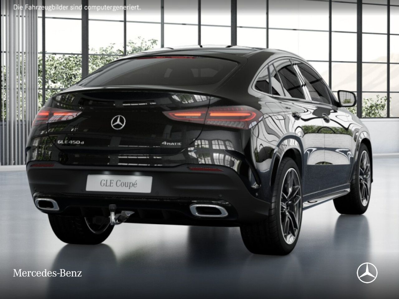 Mercedes-Benz GLE 450 d Coupé 4M AMG+NIGHT+PANO+360+AHK+HUD