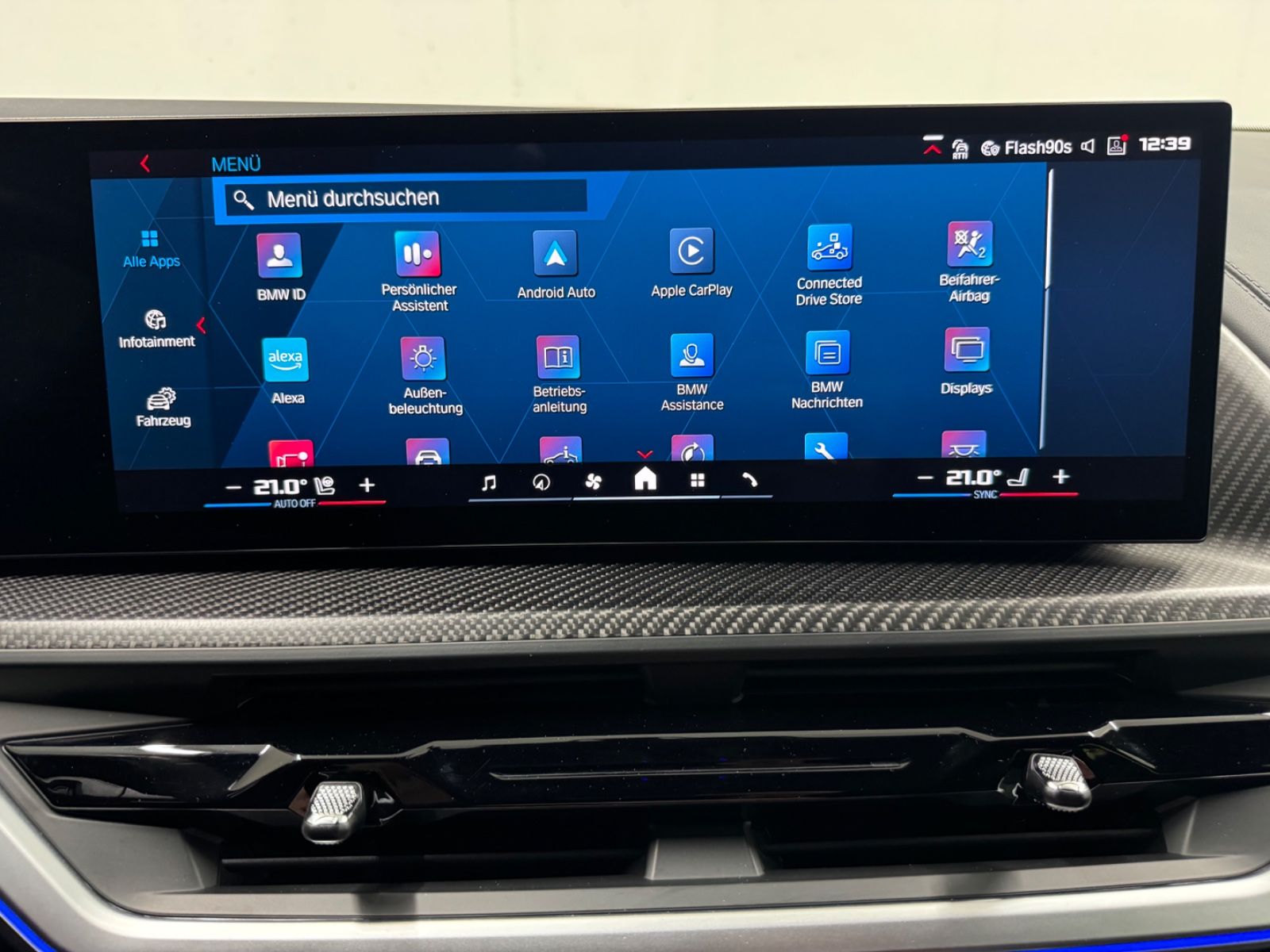 BMW XM 50 e, B&W, AHK, 23", Carbon, Massage, ...