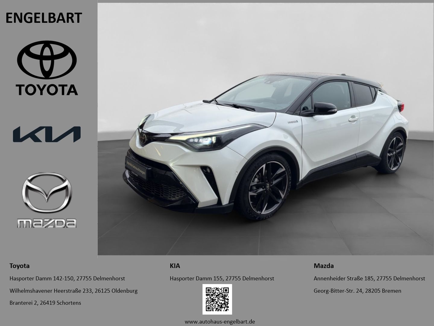 Toyota C-HR Hybrid GR Sport 2.0 Navi Leder JBL LED Tief