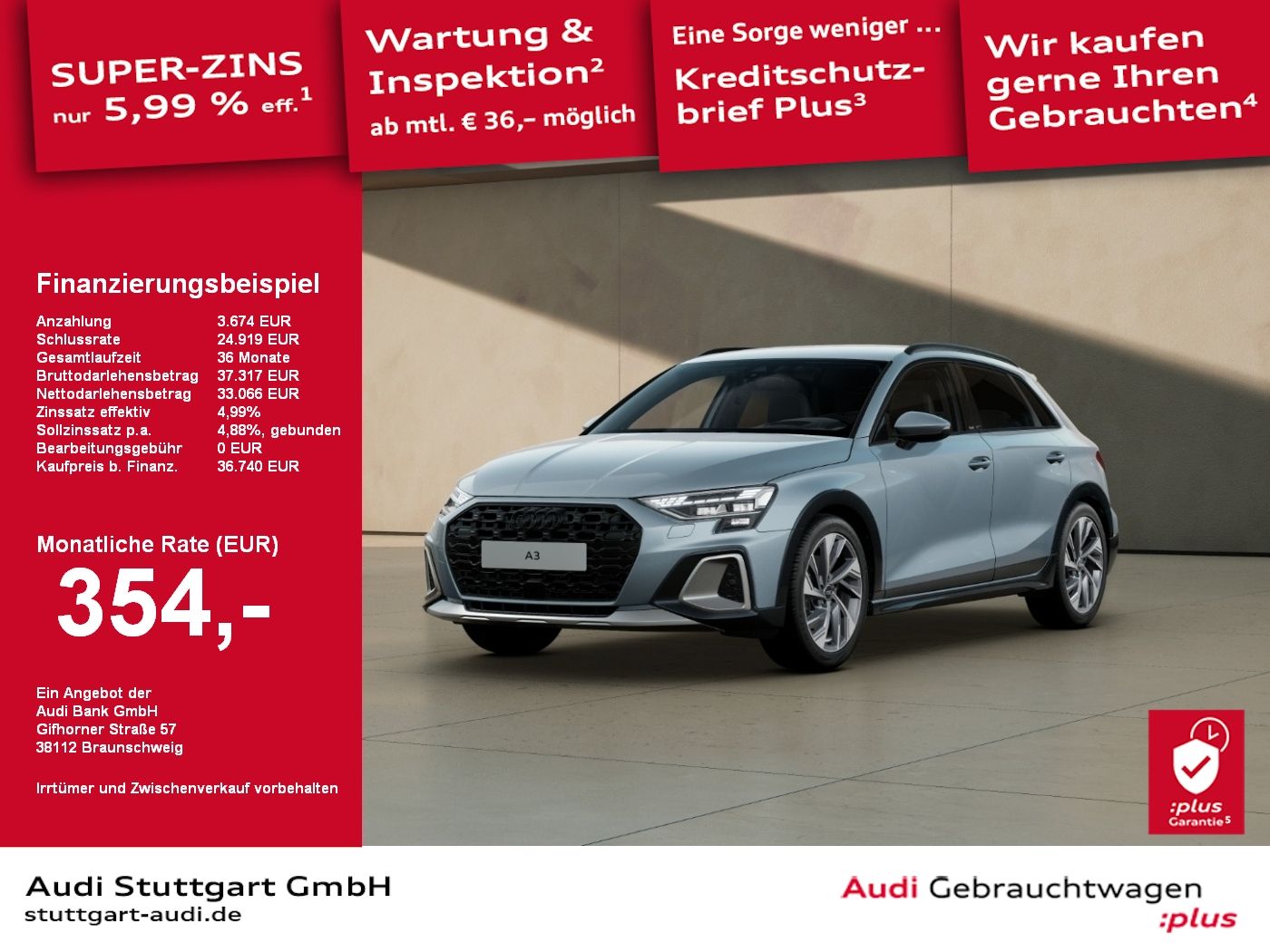 Audi A3 allstreet 35 TFSI - Samsaru's Car Outlet