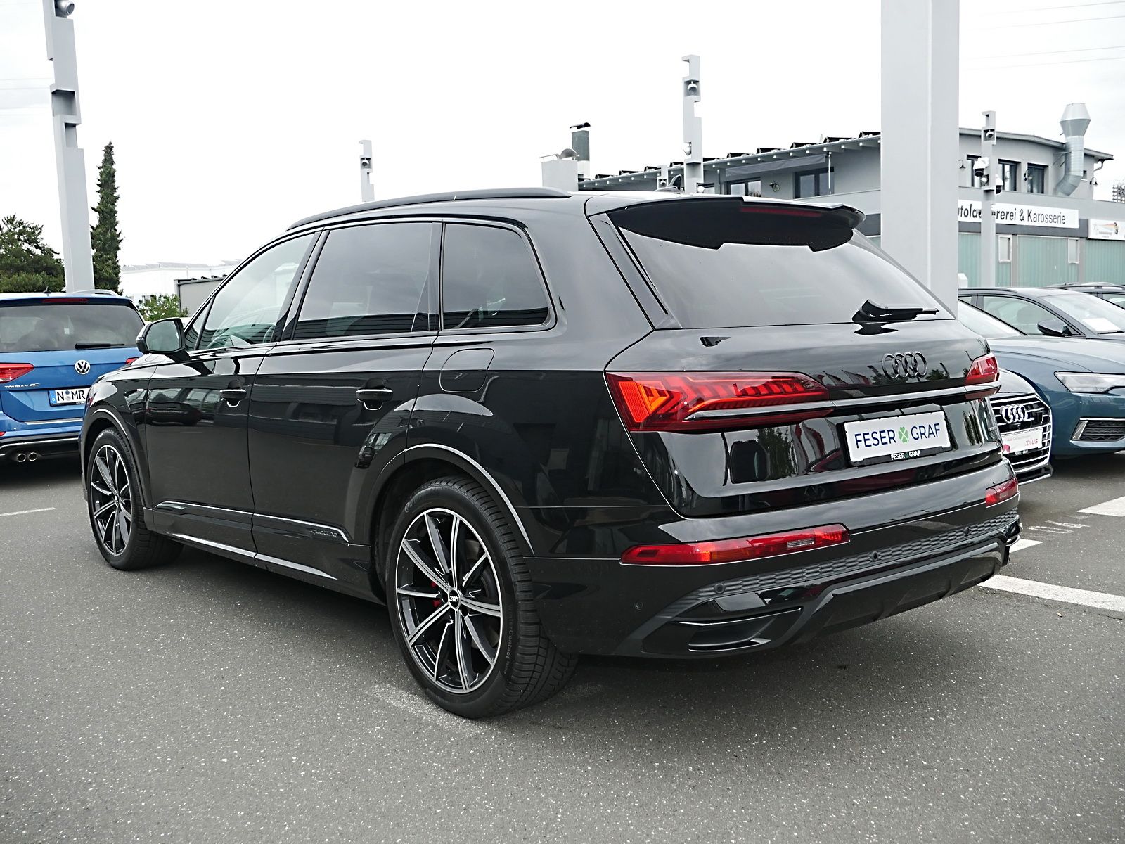 Audi Q7 55 TFSI e qu 2x S line AHK B&O Leder Nav 360°