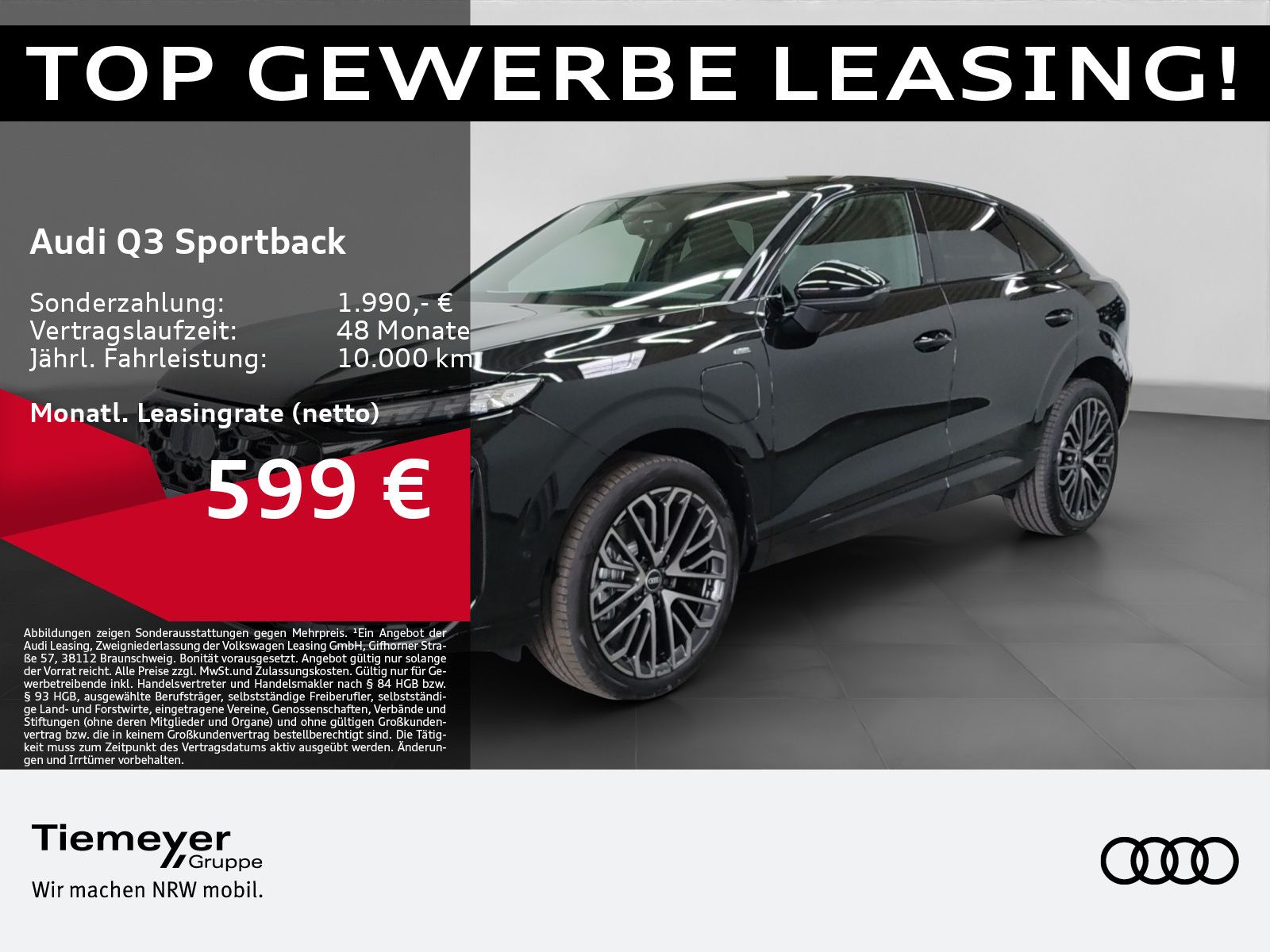 Audi Q3 Sportback eHybrid 2x S LINE MATRIX AHK LM20 P