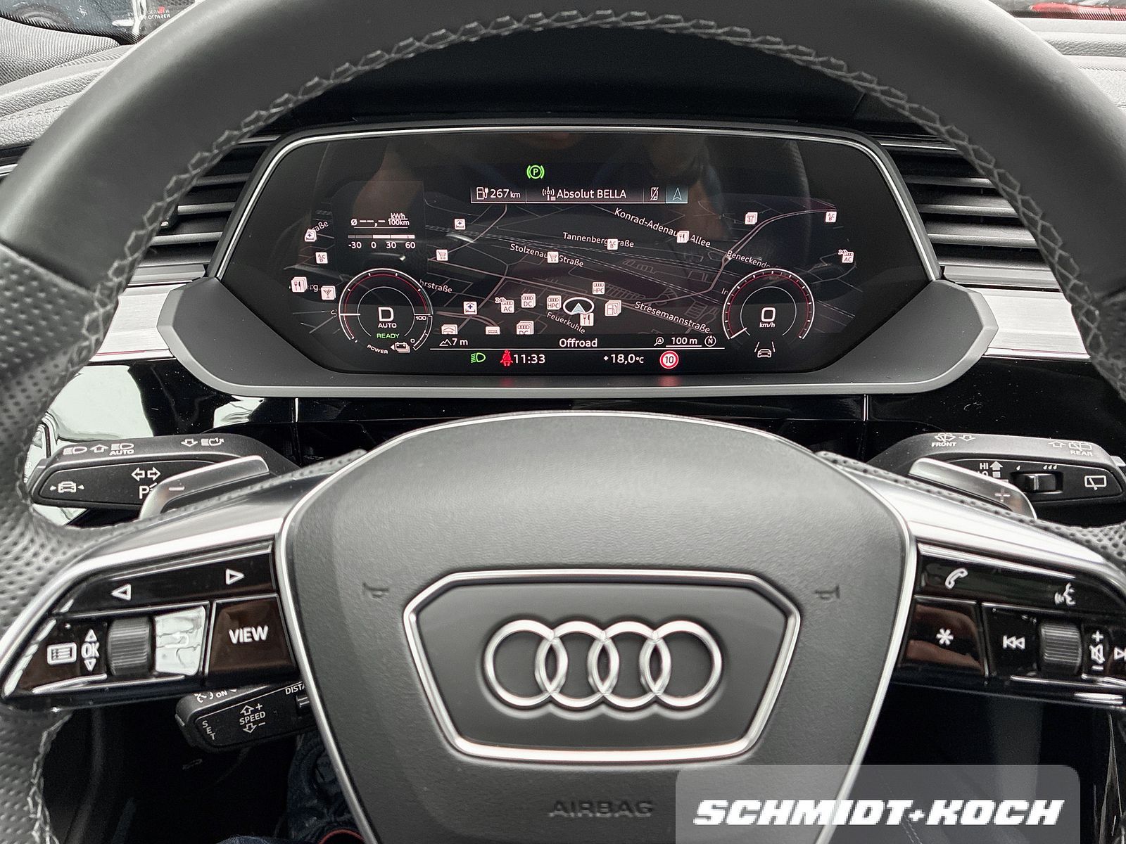 Audi Q8 e-tron 55 quattro advanced S-LINE B+O PANO