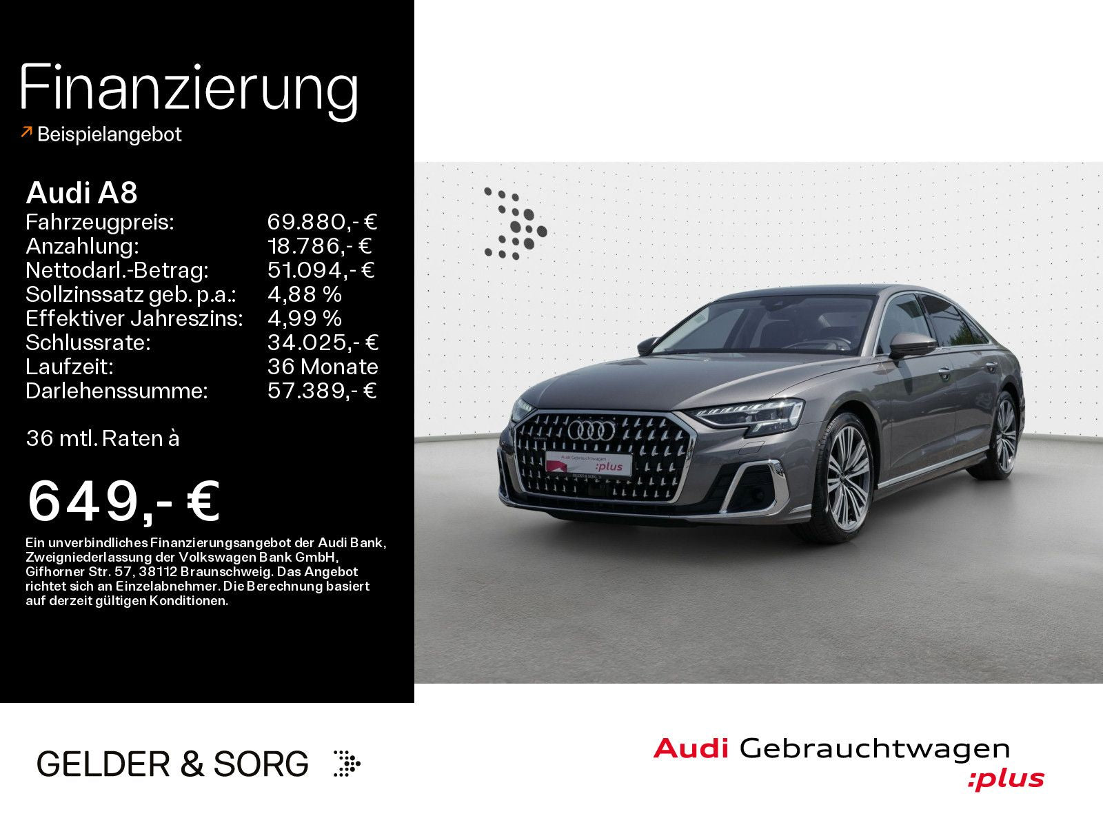 Audi A8 50 TDI quattro - Samsaru's Car Outlet