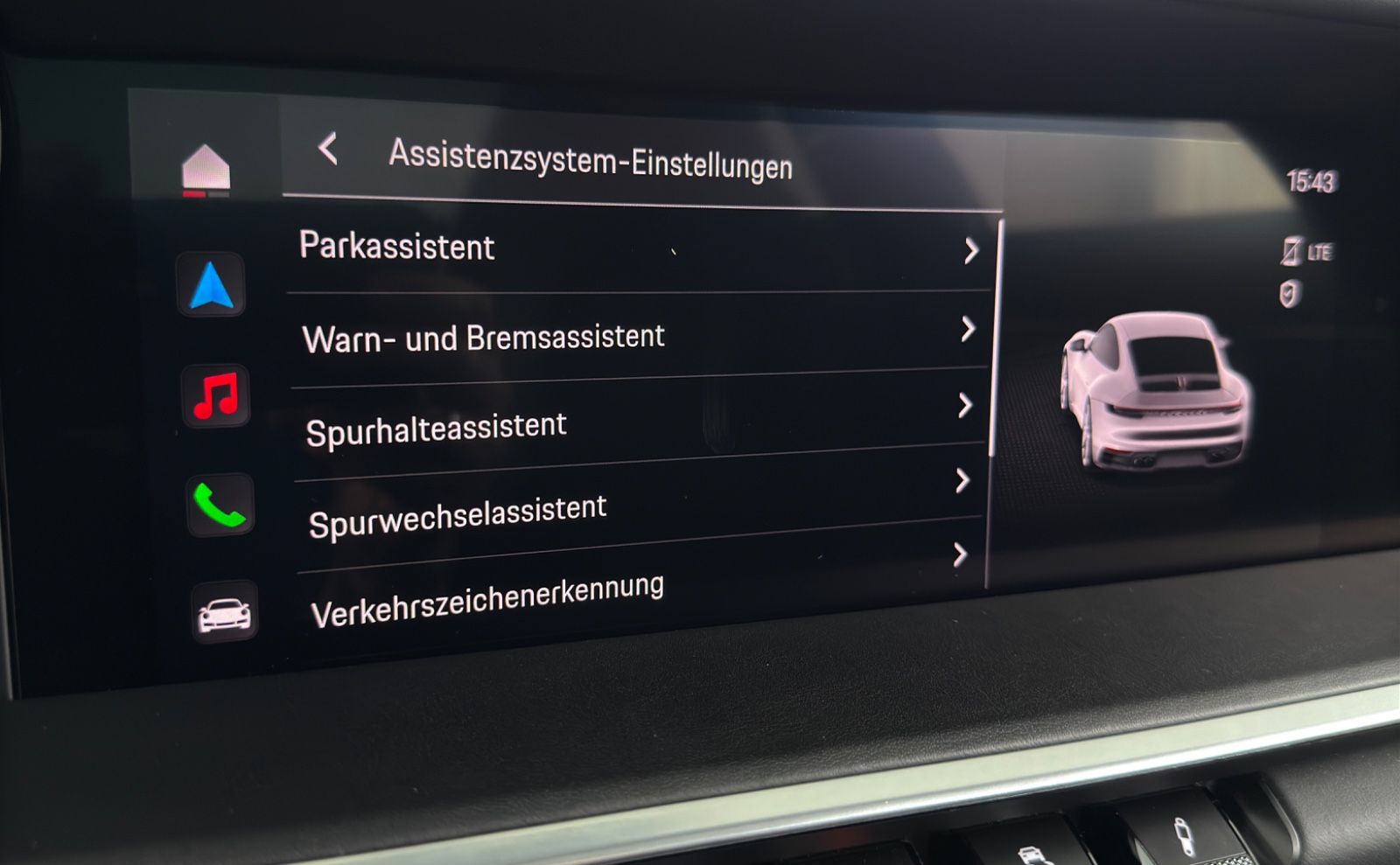 Porsche 992 4S Bose 360°Kamera 14-Wege SAGA  Panorama