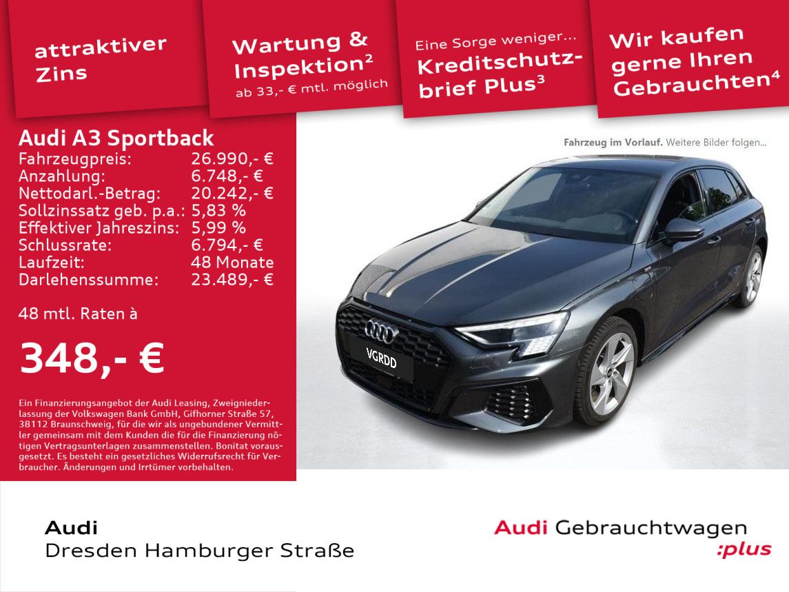 Audi A3 Sportback 40 TFSI e S line - Samsaru's Car Outlet