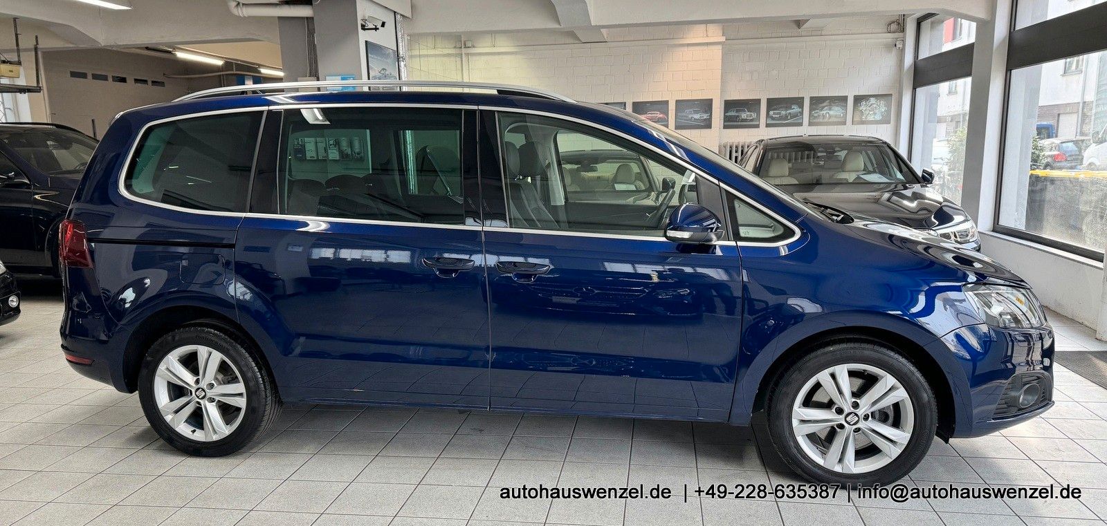 Seat Alhambra 2.0 TDI Aut. Xcellence 7-SI. PANO AHK