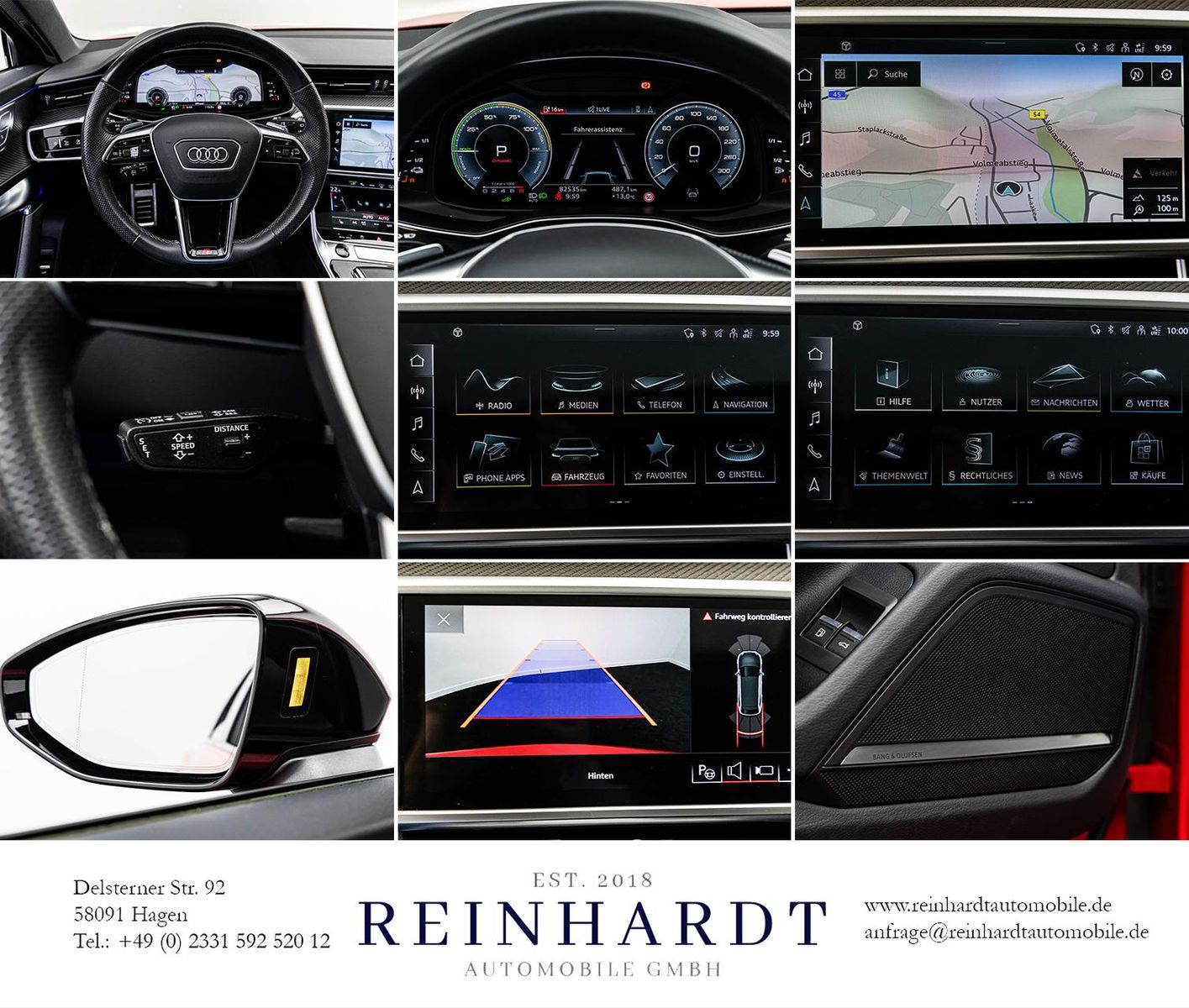 Audi A6 AVANT 55TFSie 2x S LINE BLCK ACC/HuD/PANO/B&O