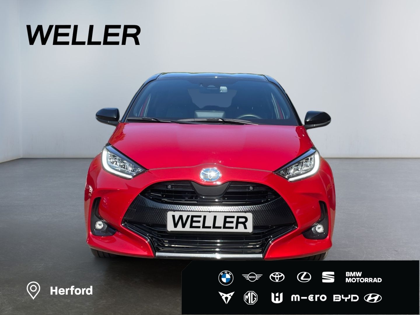 Toyota Yaris Hybrid 1.5 Style *LED*HUD*Navi*Teilleder*