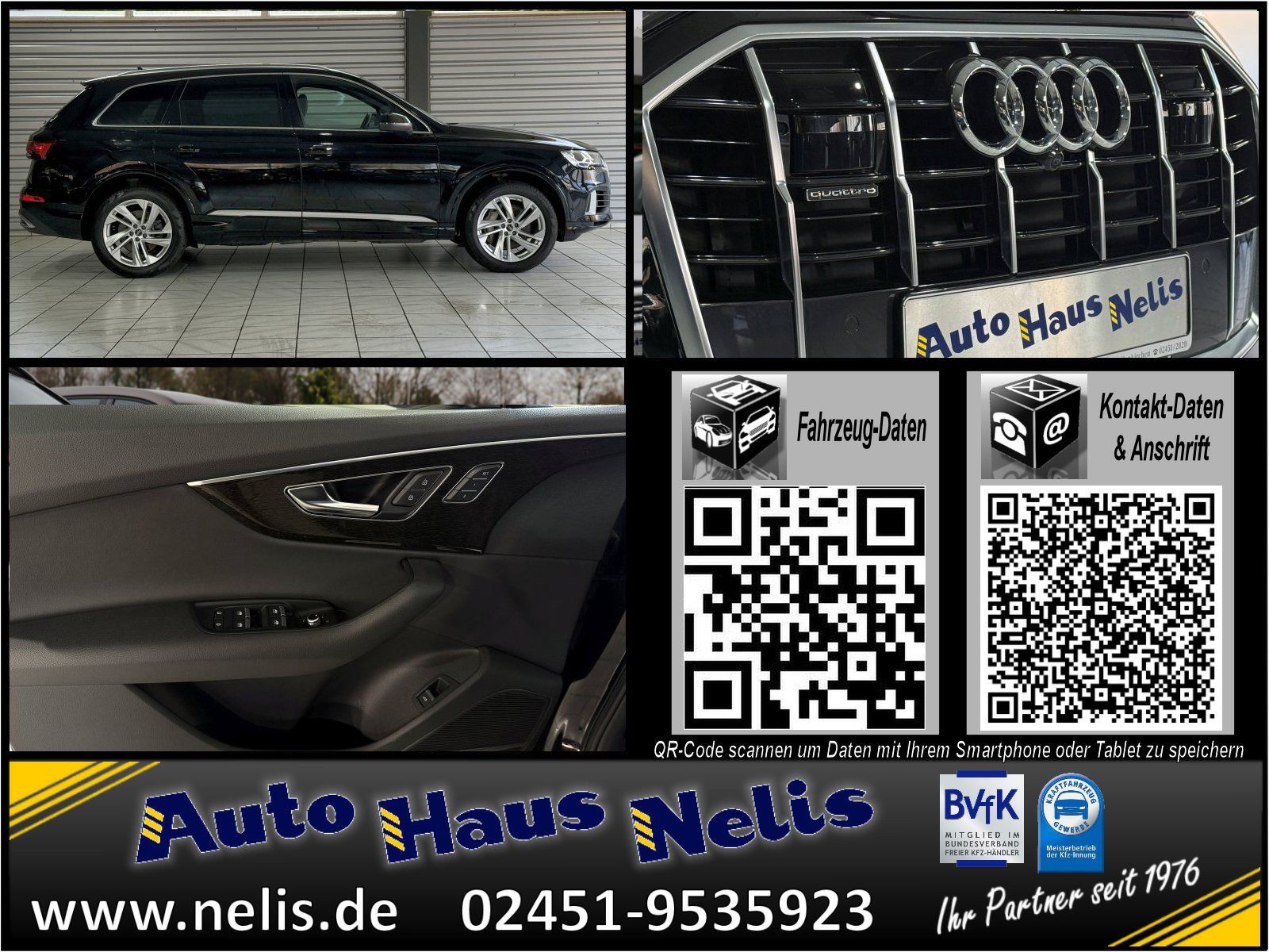 Audi Q7 55 TFSI Premium Plus Mild Hybrid  7-Sitze ACC