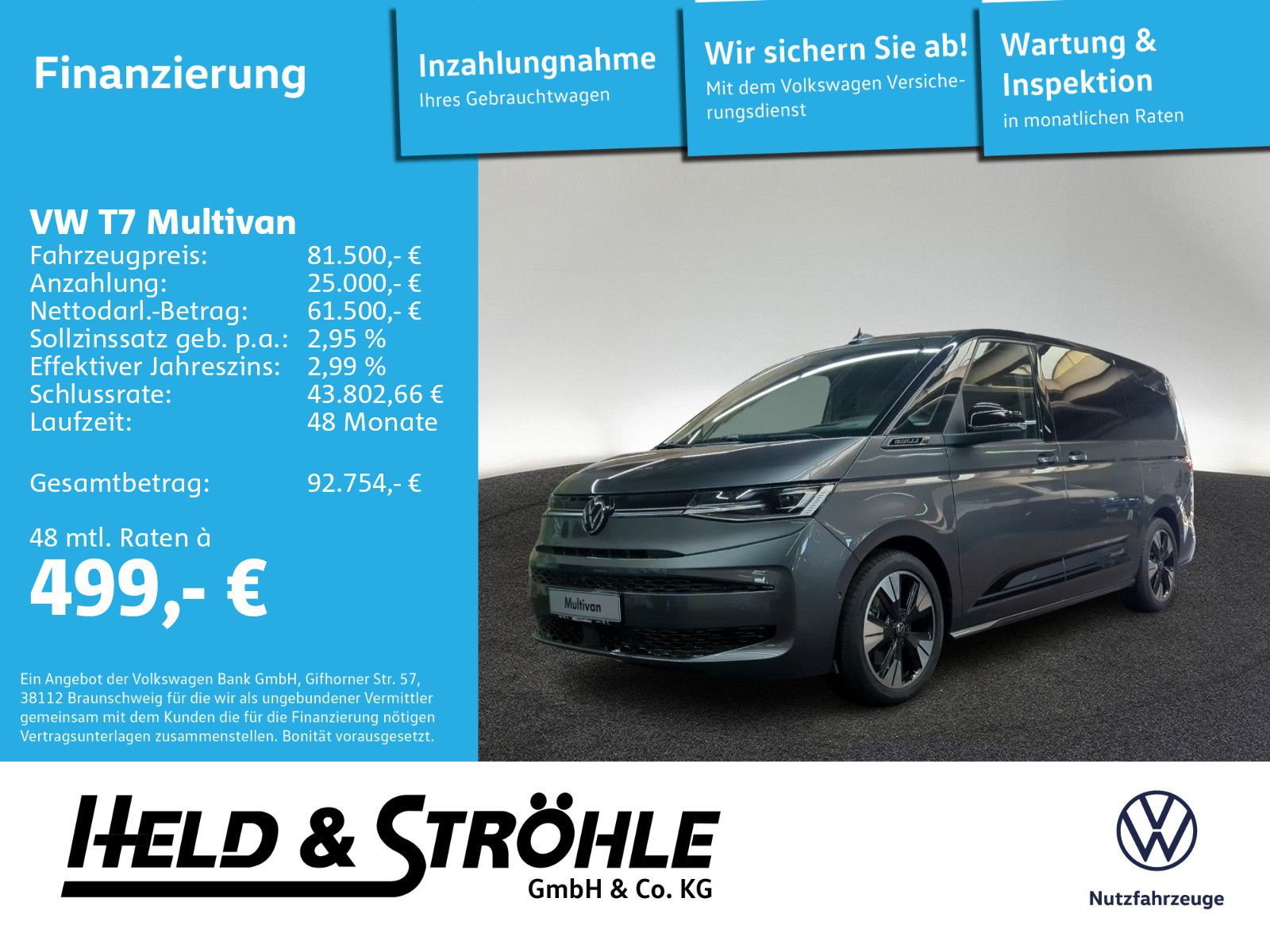 Volkswagen Multivan Life Edition 150 kW TSI langer Überhang