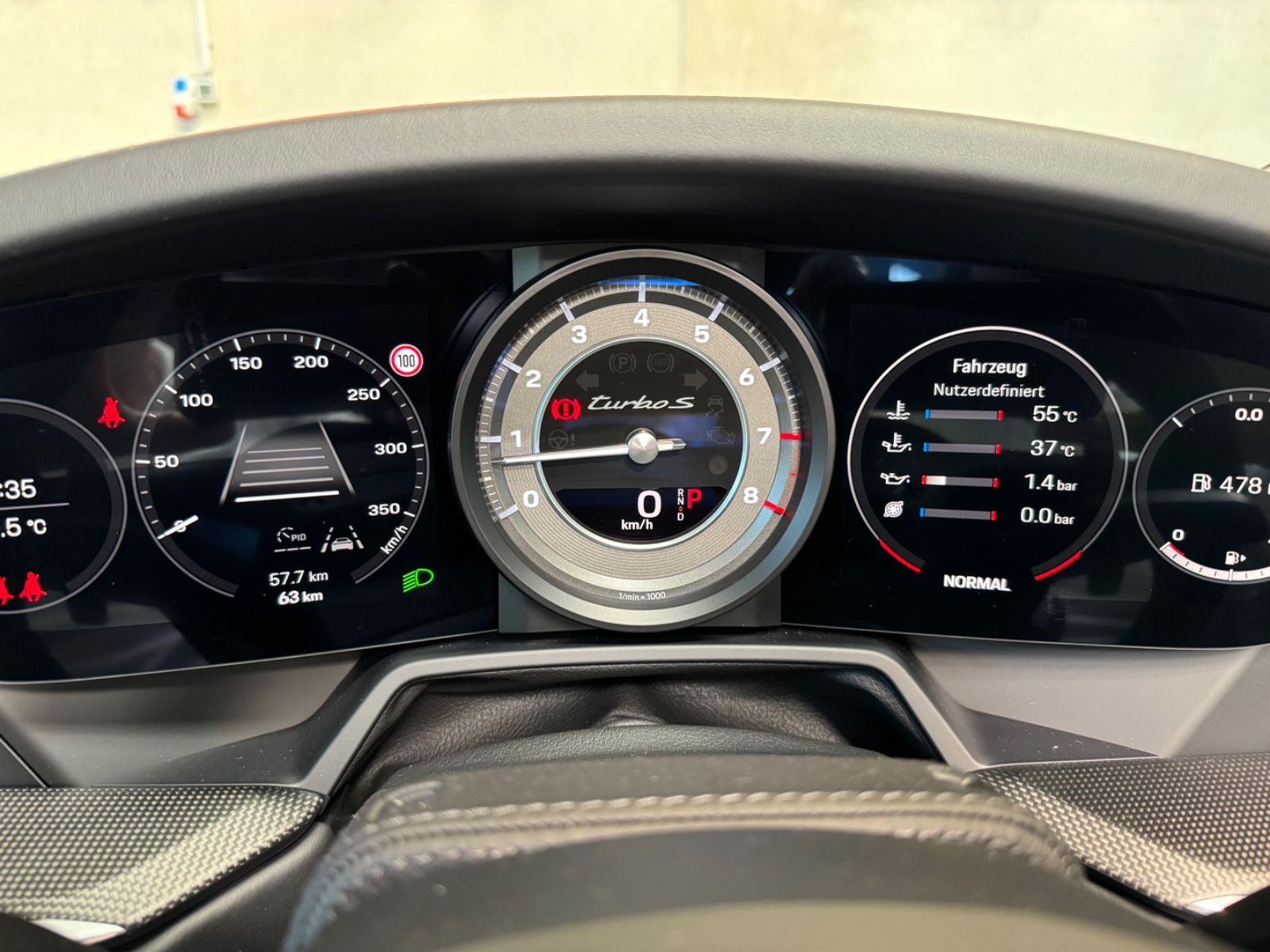 Porsche Turbo S Cabriolet / voll