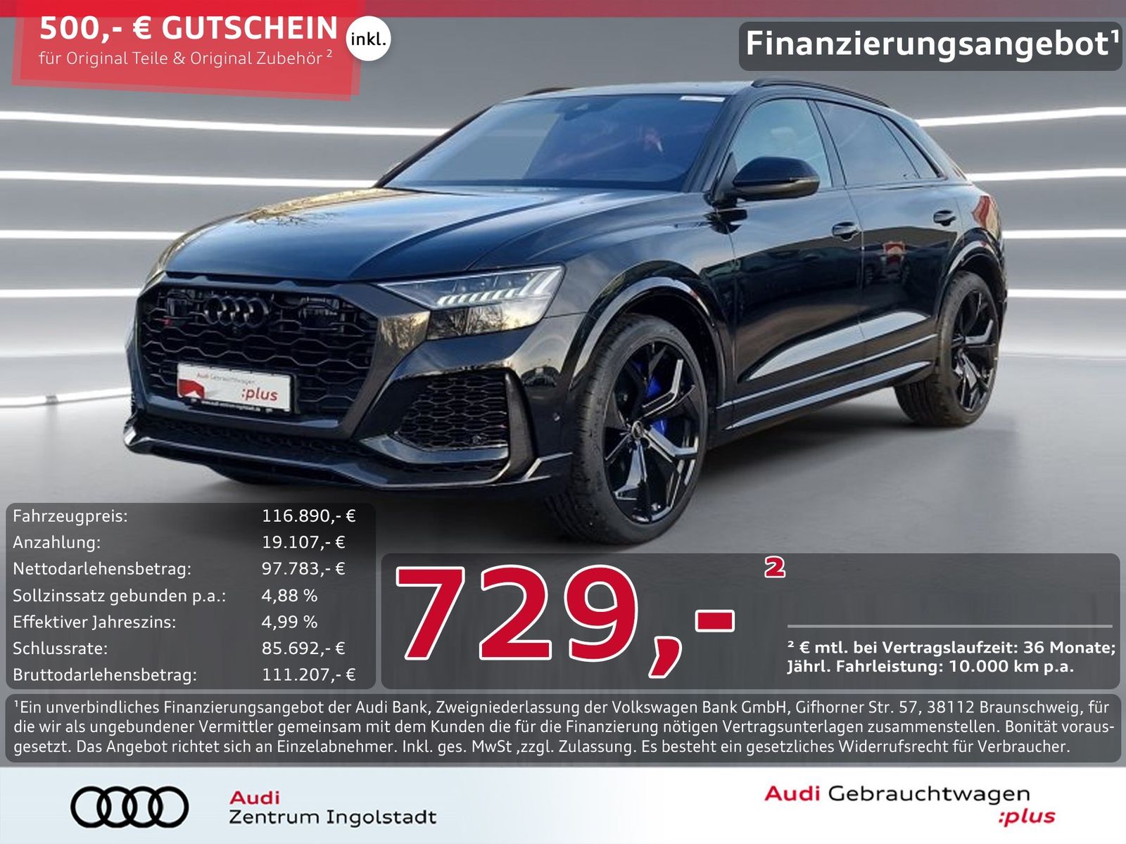 Audi RS Q8 HD-MATRIX RS-AGA KERAMIK STHZG B&O PANO