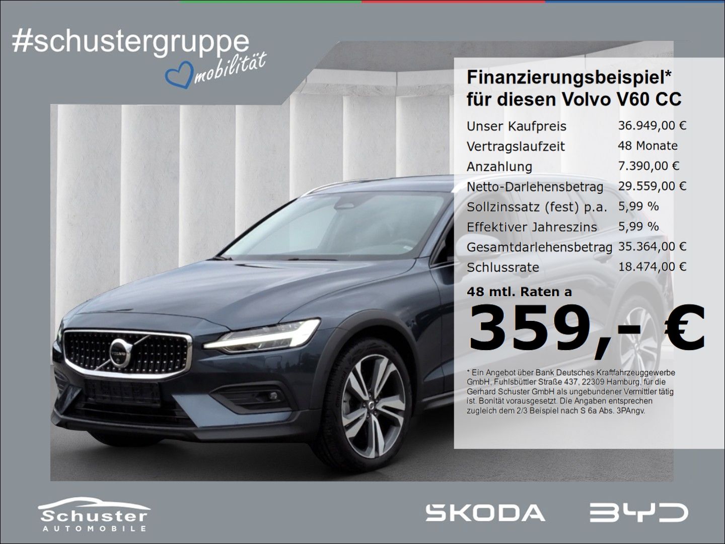 Volvo V60 Cross Country Cross Country B5 AWD*Panodach 