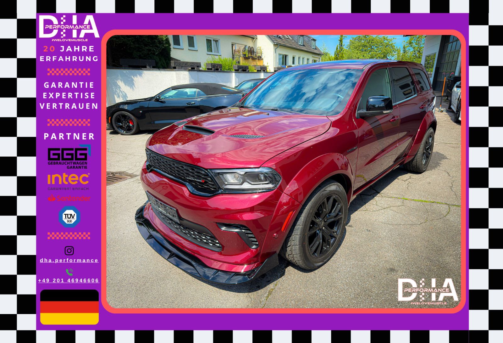 Dodge DURANGO 5.7 V8 *4X4*LED*WIDEBODY*NAVI*EU SPRACHE