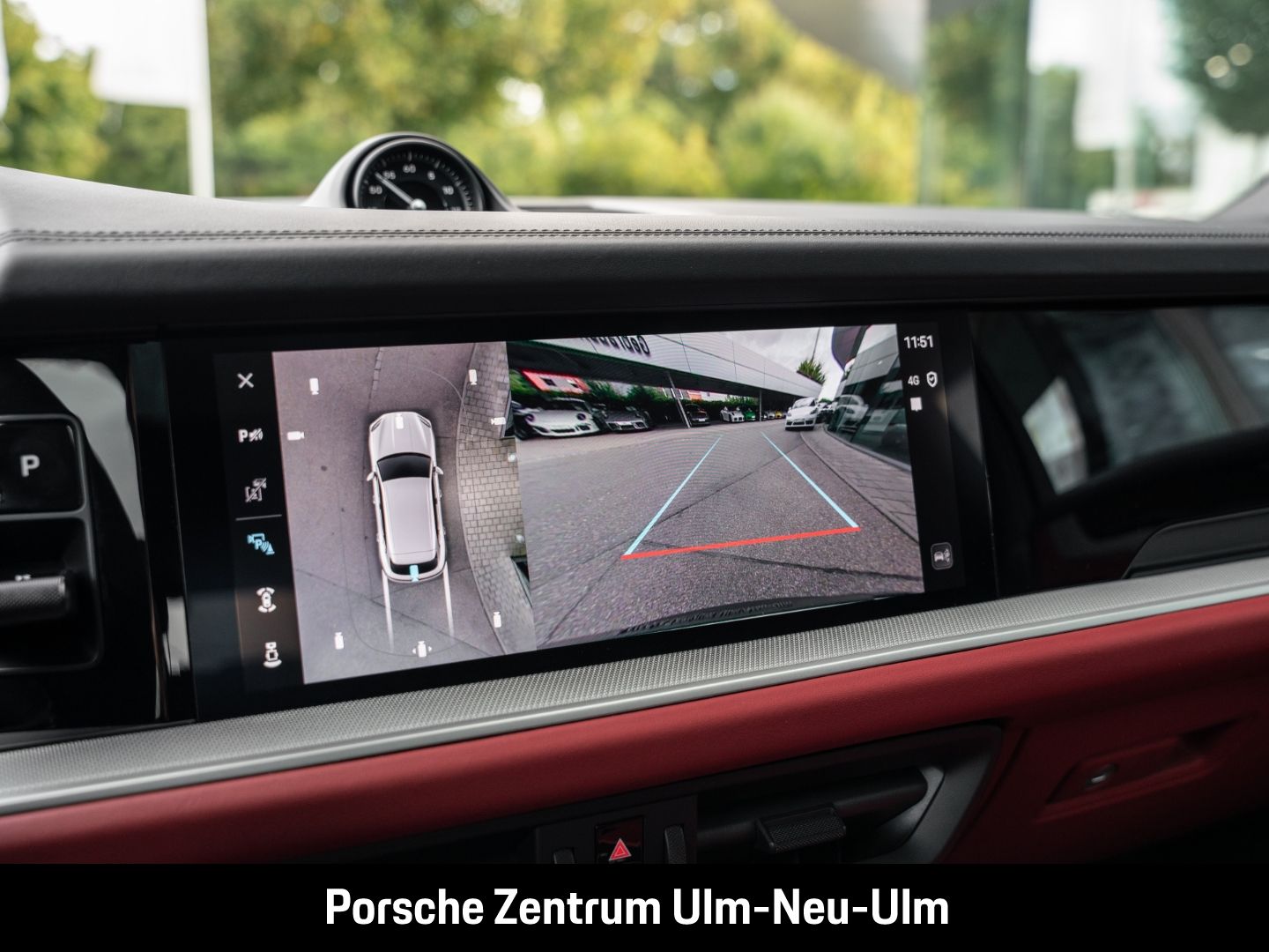 Porsche Cayenne Hinterachslenkung InnoDrive Head-Up