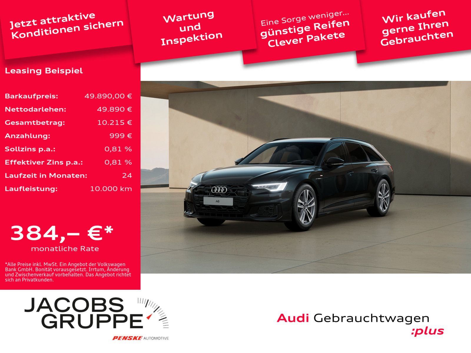 Audi A6 Avant 40TDI S line - Samsaru's Car Outlet