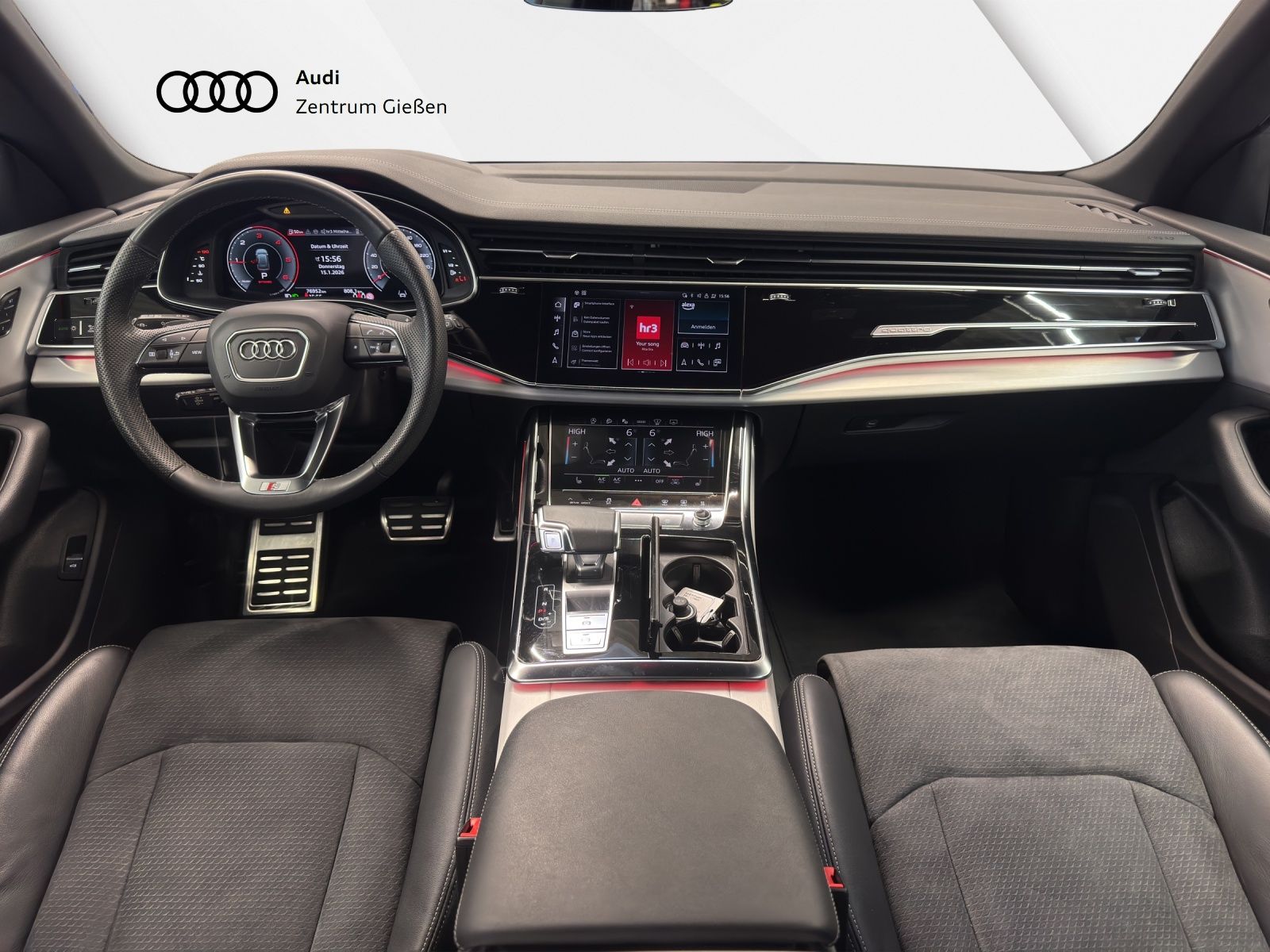 Audi Q8 50 TDI quattro S line Black HuD Matrix AHK St