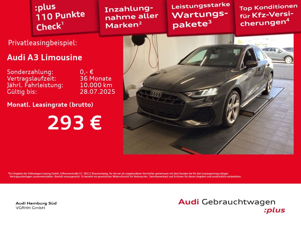Audi A3 Limousine 30 TFSI S line S tronic - Samsaru's Car Outlet