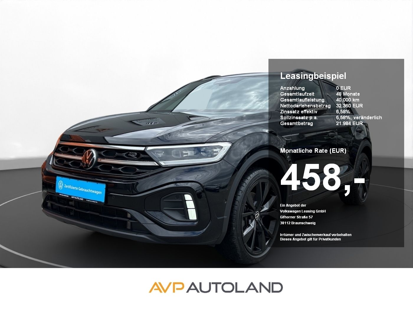 Volkswagen T-Roc 2.0 TSI DSG 4MOTION R-Line BLACK - Samsaru's Car Outlet