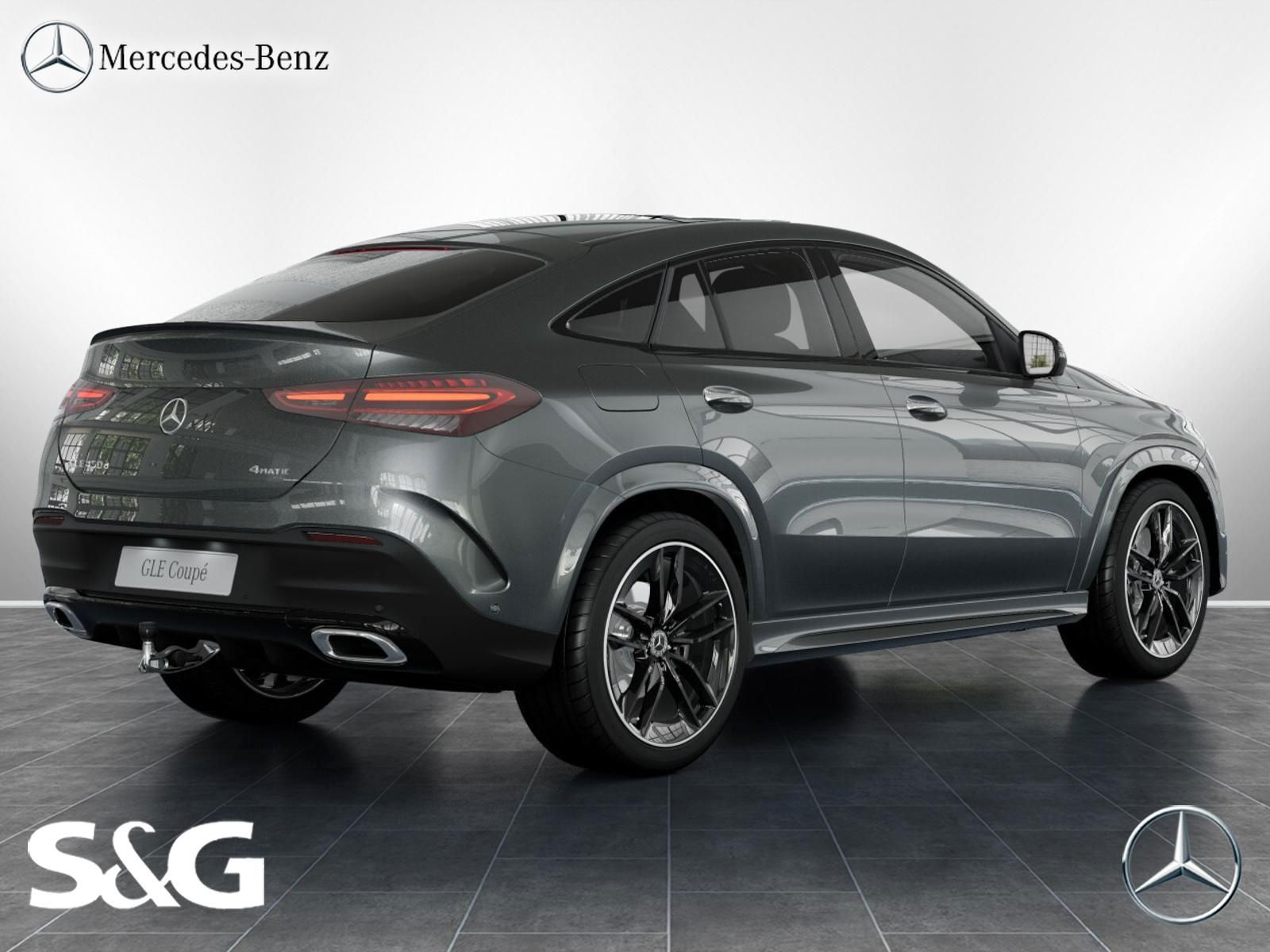 Mercedes-Benz GLE 450 d 4M Coupé AMG Standhz.+360°+E-Aktiv+AHK