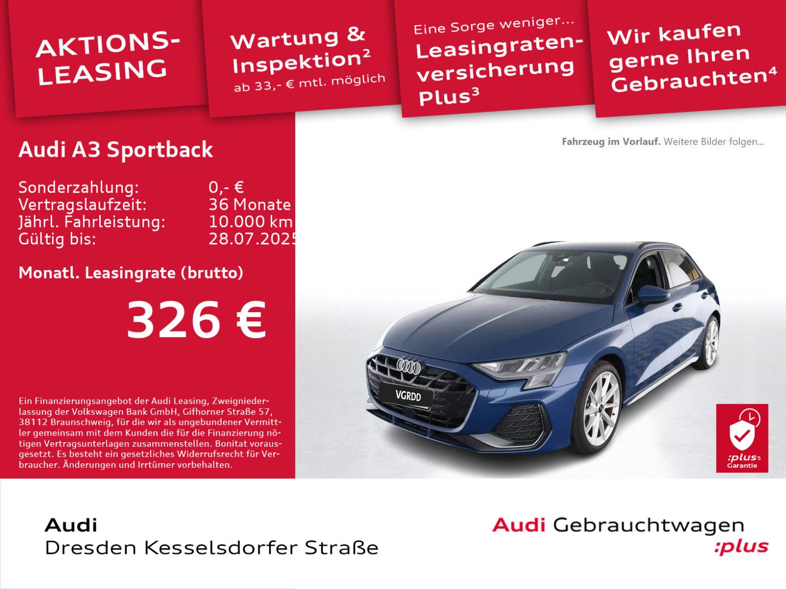 Audi A3 Sportback S line 30 TFSI - Samsaru's Car Outlet
