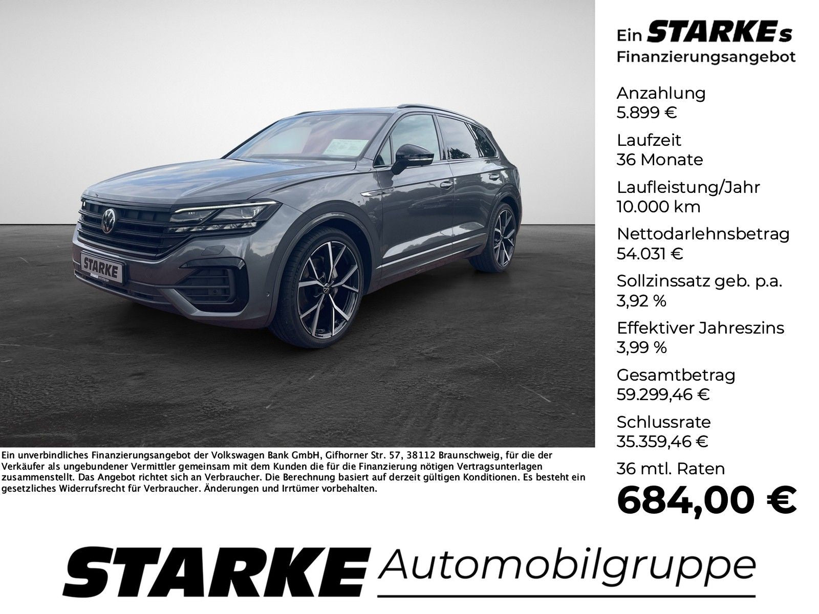 Volkswagen Touareg 3.0 TDI 4M R-Line Black Style  HeadUp Pa